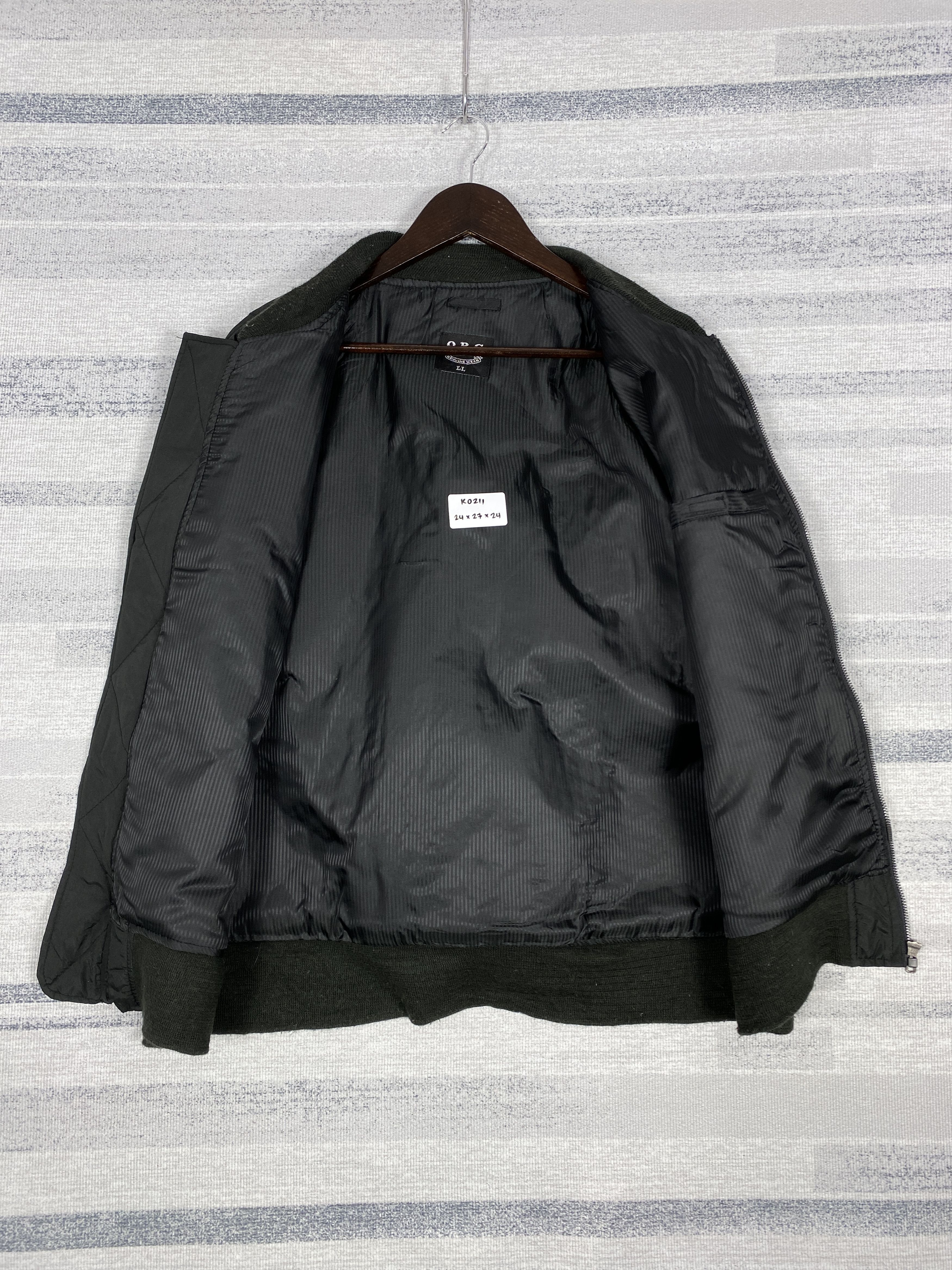 Japanese Brand Vintage O.R.G Japanese Brand Bombers Jacket K0211 Size US L / EU 52-54 / 3 - 6 Thumbnail