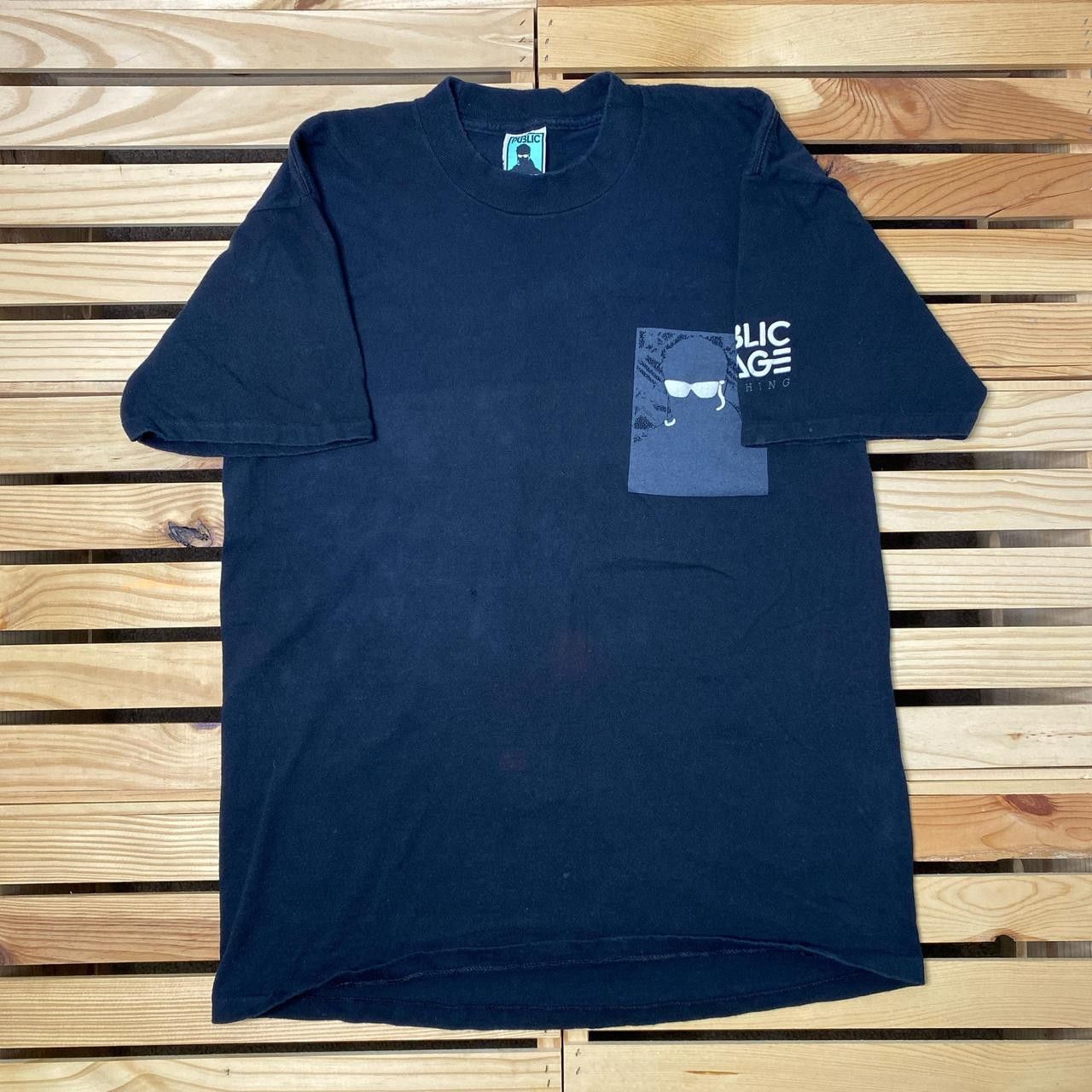 Other Vintage Public Image Faded Black Streetwear Tee Size Large Size US L / EU 52-54 / 3 - 2 Thumbnail
