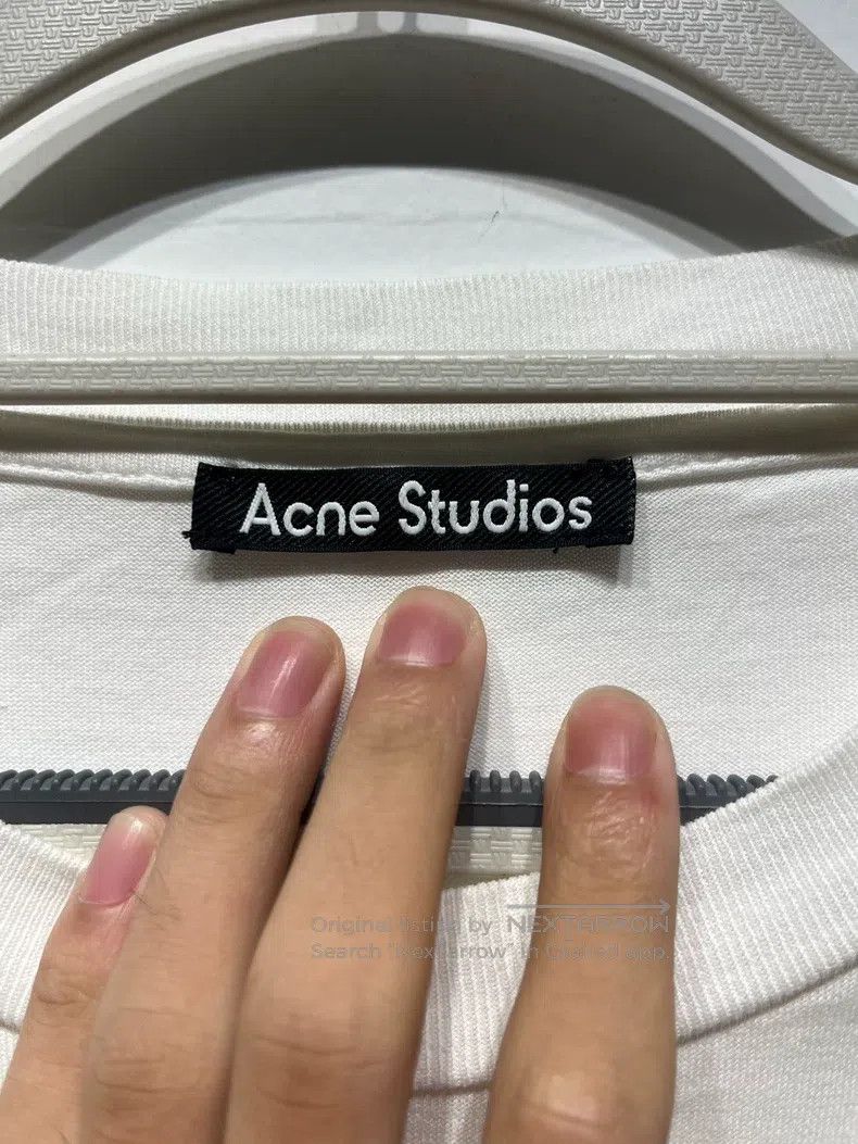 Acne Studios Acne Studios SS23 Round Neck Front Pattern Printed T-shirt Size US S / EU 44-46 / 1 - 2 Thumbnail
