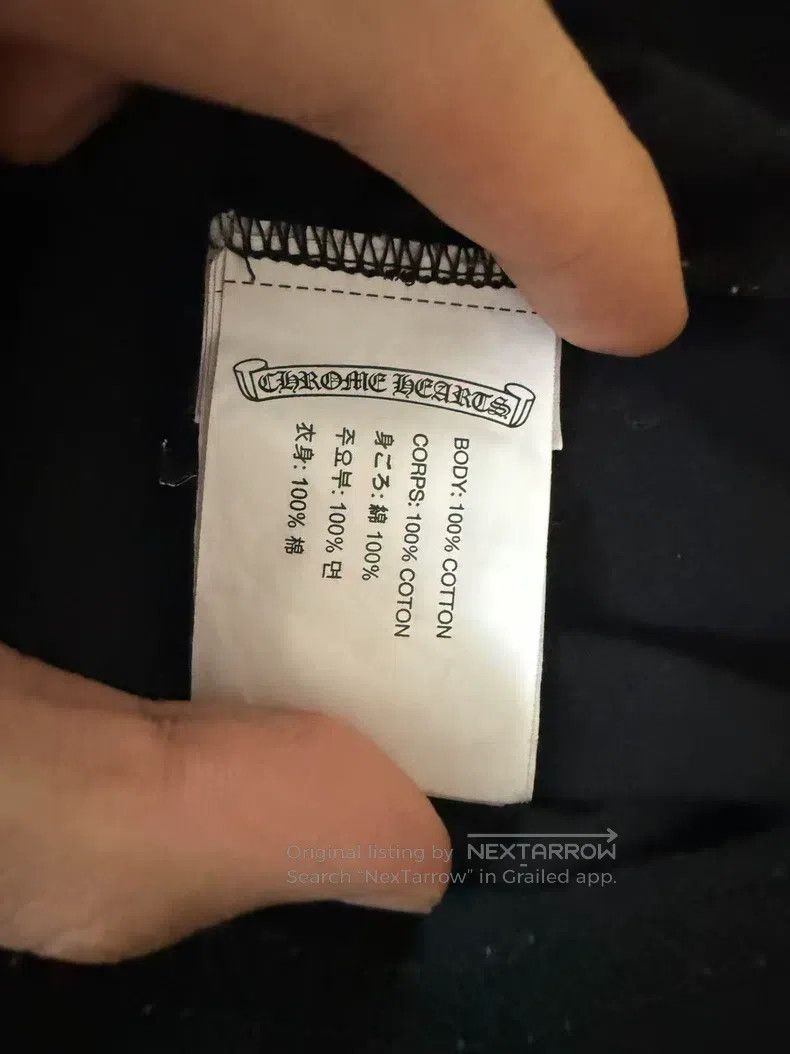 Chrome Hearts CHROME HEARTS Size M Black short-sleeve shirt Size US M / EU 48-50 / 2 - 5 Thumbnail