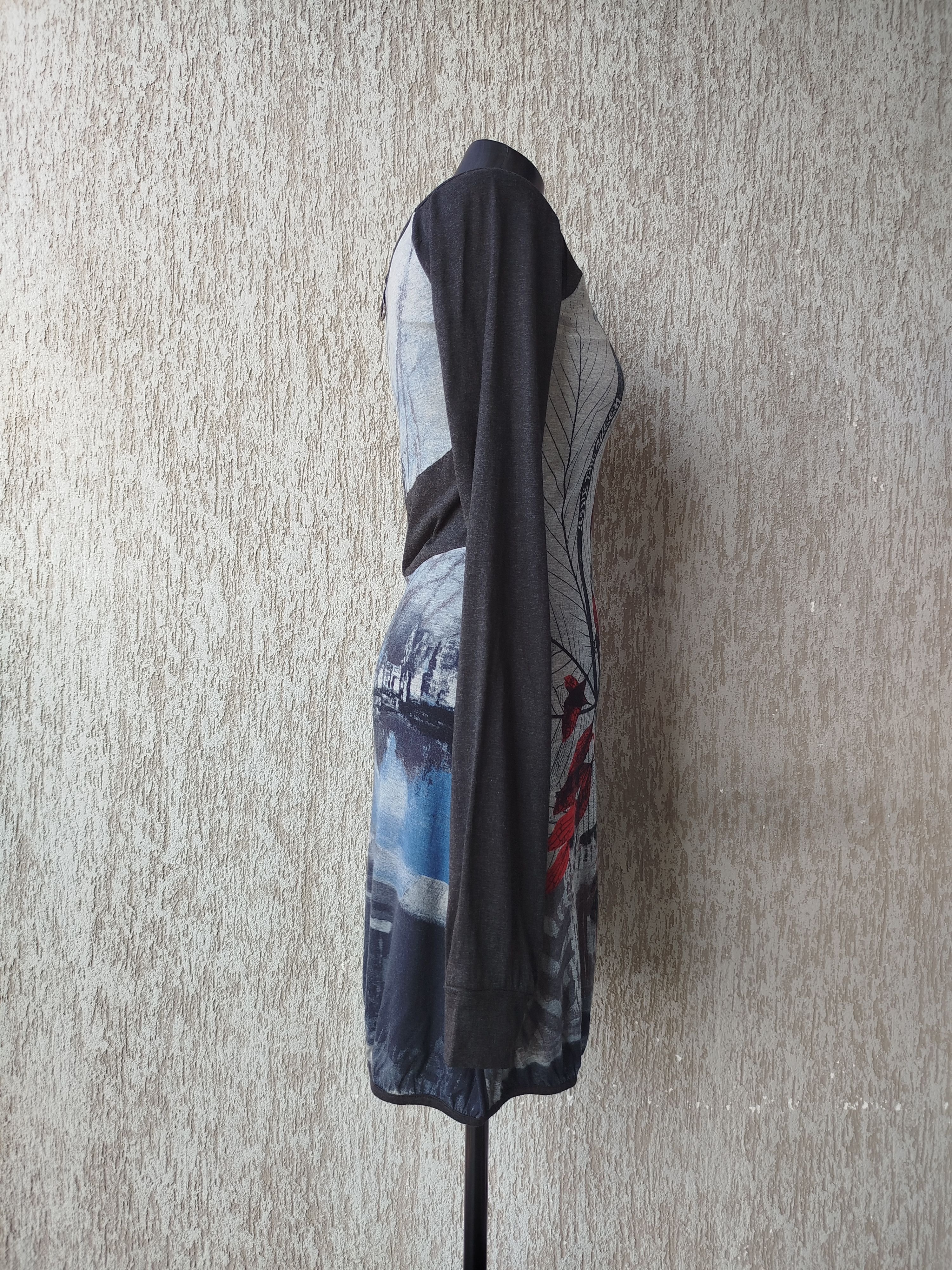 Jean Paul Gaultier Save The Queen Dress Long Sleeve Graphic Lined Size M Size M / US 6-8 / IT 42-44 - 6 Thumbnail
