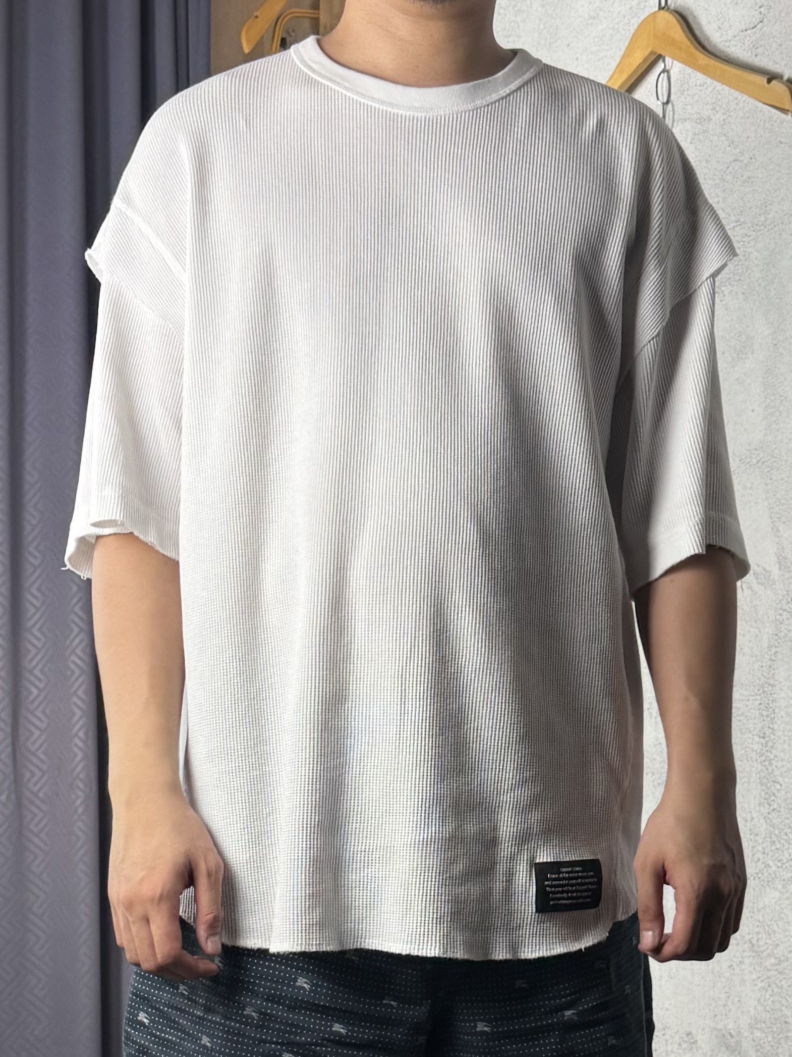 Undercover GU x Undercover Oversized Thermal Waffle Tshirt Size US L / EU 52-54 / 3 - 1 Thumbnail