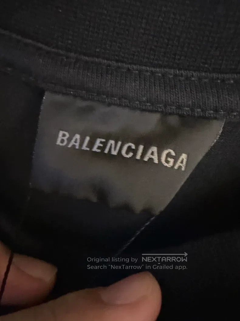 Balenciaga Balenciaga Black Fake Two-Piece Long Sleeve Size US M / EU 48-50 / 2 - 3 Thumbnail