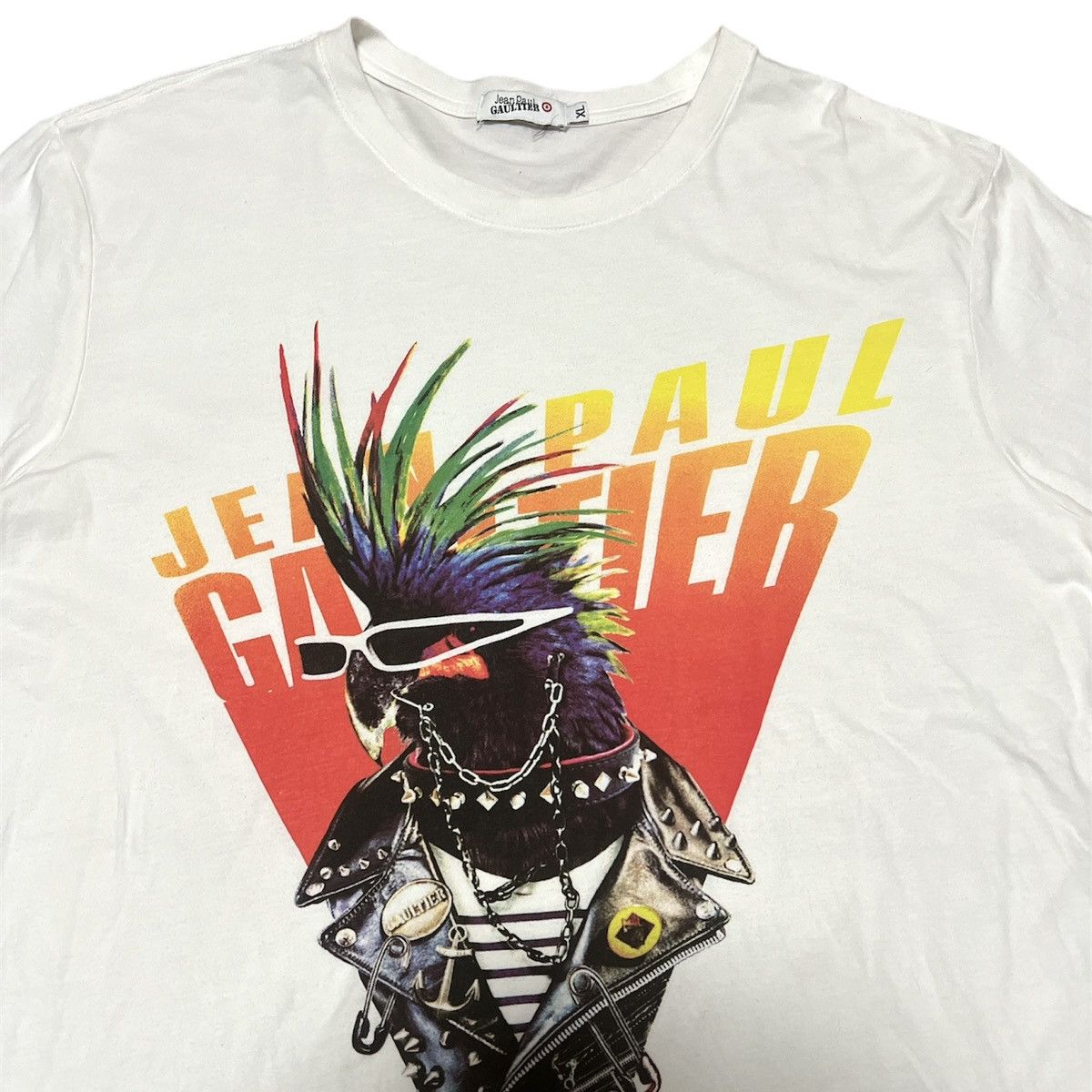 Jean Paul Gaultier Jean Paul Gaultier studded bird punk T shirt Size US XL / EU 56 / 4 - 2 Thumbnail