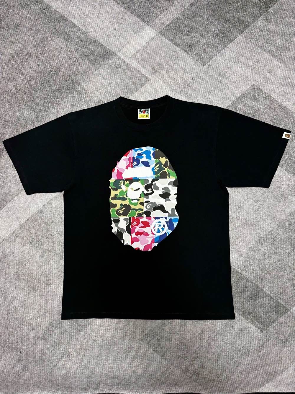 Bape A Bathing Ape Multi-Color Camo Logo T-Shirt Size XL Size US XL / EU 56 / 4 - 1 Thumbnail