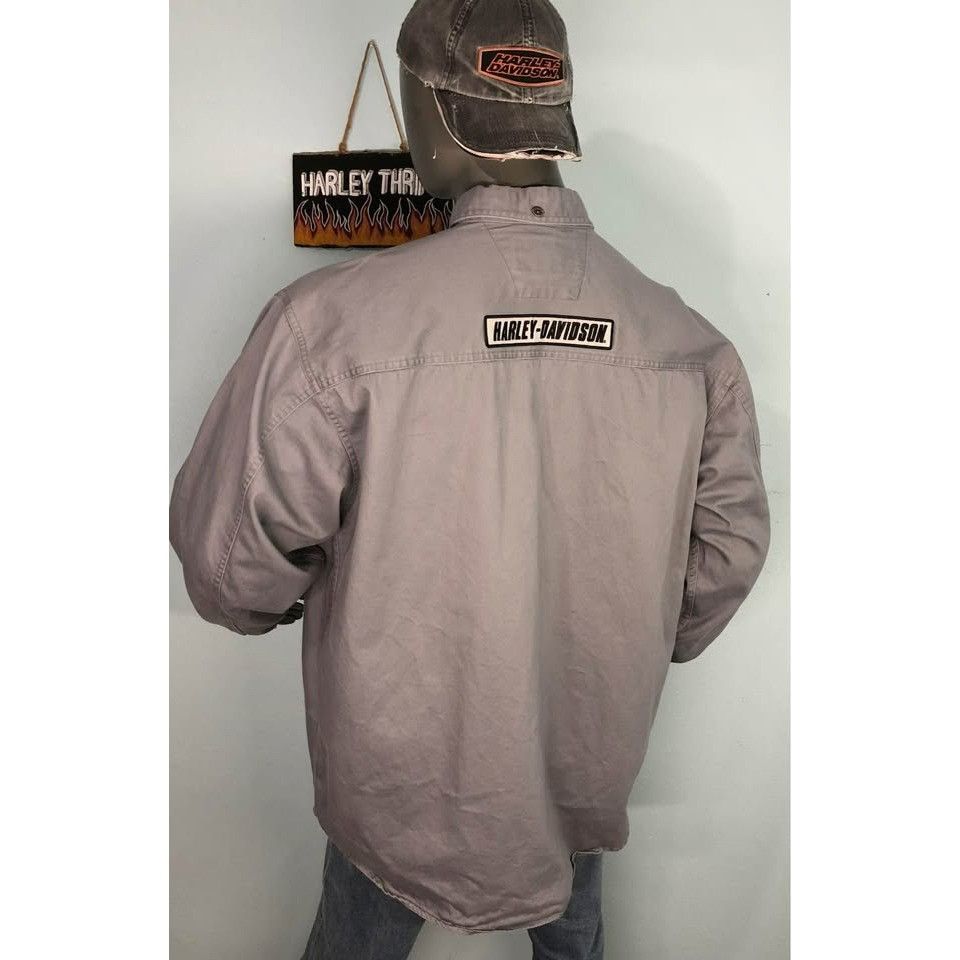 Harley Davidson Harley-Davidson Casual Button Down Shirt XL Men, Embroidery Size US XL / EU 56 / 4 - 1 Thumbnail