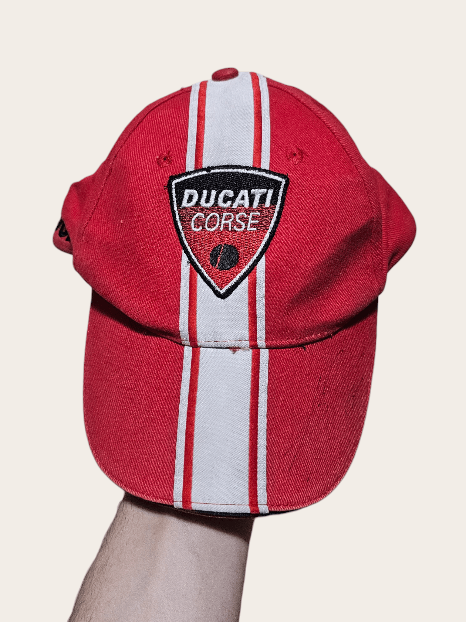 Ducati Loris Capirossi Signed Ducati Hat Size ONE SIZE - 3 Thumbnail