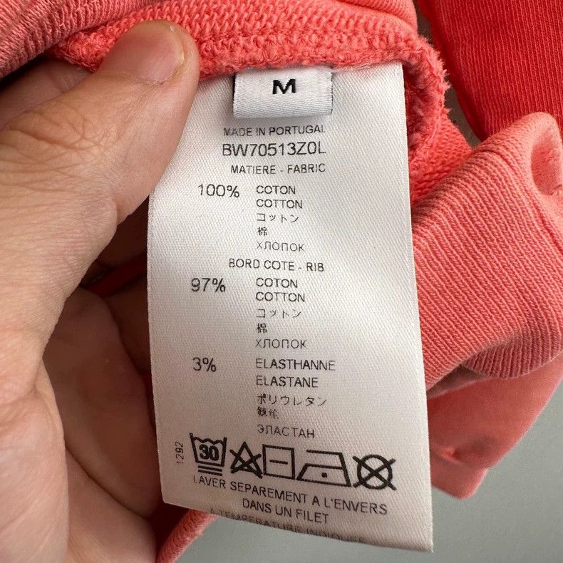 Givenchy Givenchy Pink Destroyed Letter Hoodie M Size Size US M / EU 48-50 / 2 - 4 Thumbnail