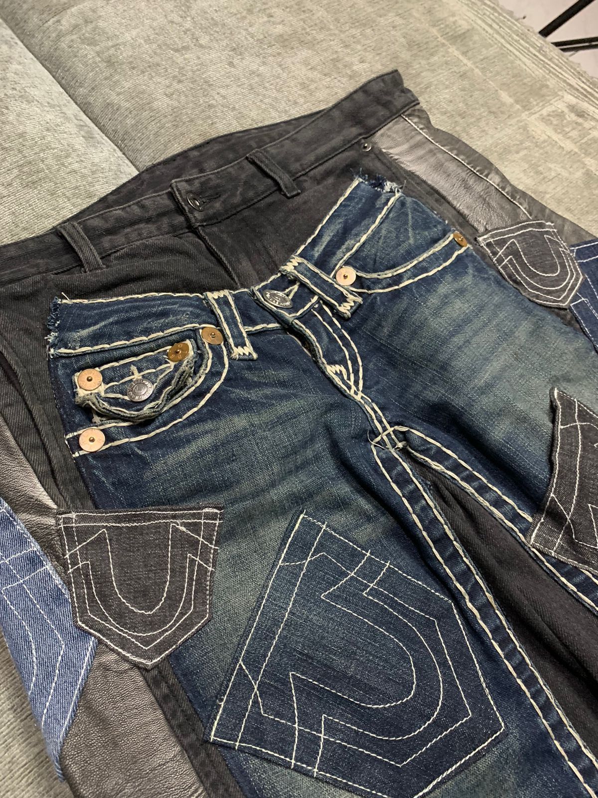 True Religion True Religion custom reworked multi pocket trousers Size US 38 / EU 54 - 6 Thumbnail