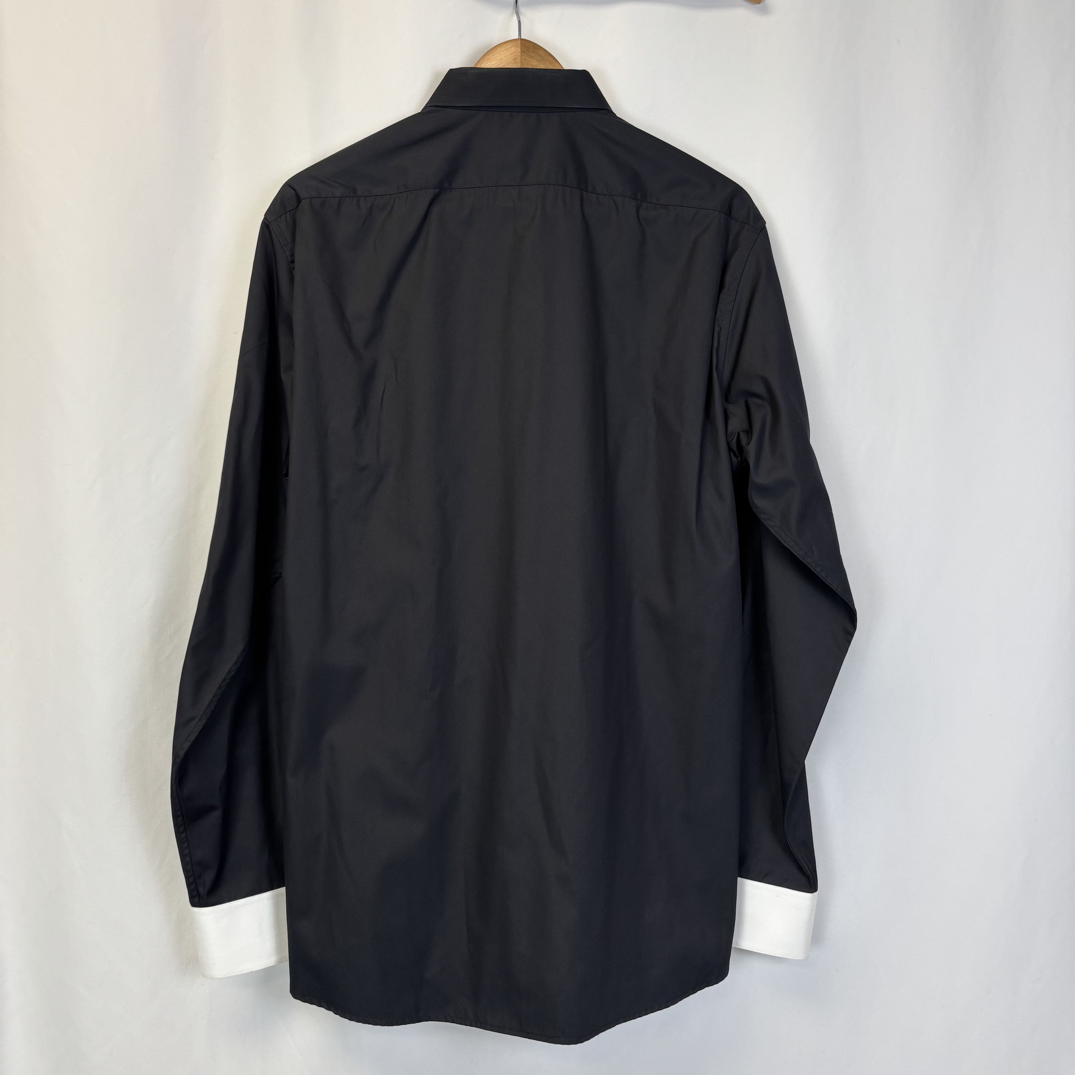 Saint Laurent Paris Saint Laurent Black & White Shirt Size US L / EU 52-54 / 3 - 2 Thumbnail