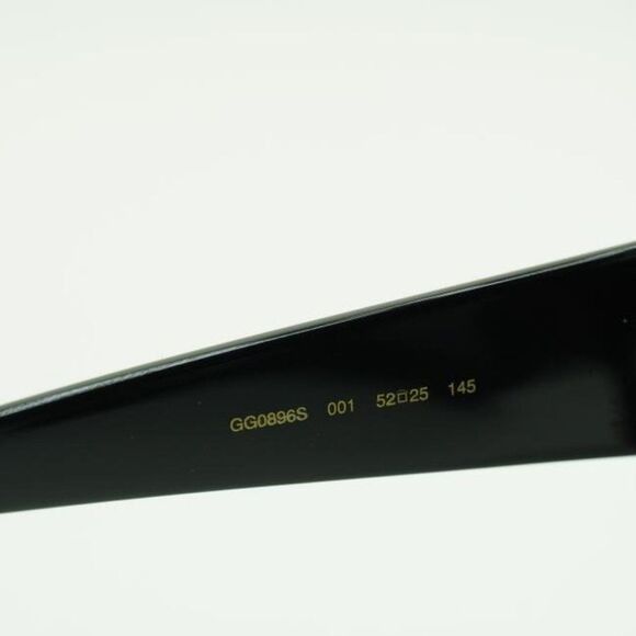 Gucci NEW GUCCI GG0896S 001 BLACK GREY SQUARE SUNGLASSES Size ONE SIZE - 9 Thumbnail