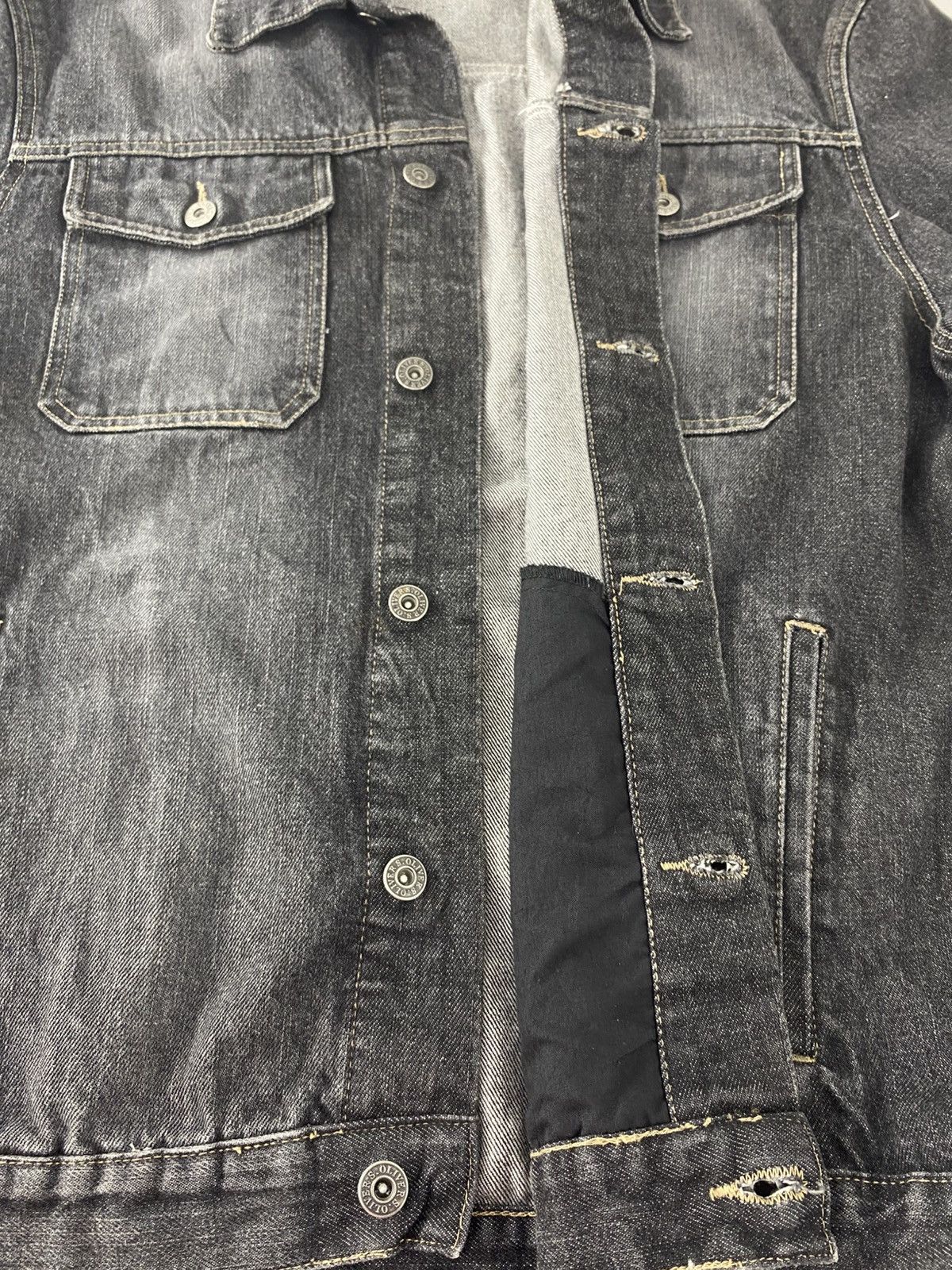 s.Oliver Hype S.Oliver Black Denim Jeans Trucker Jacket Size US XL / EU 56 / 4 - 6 Thumbnail