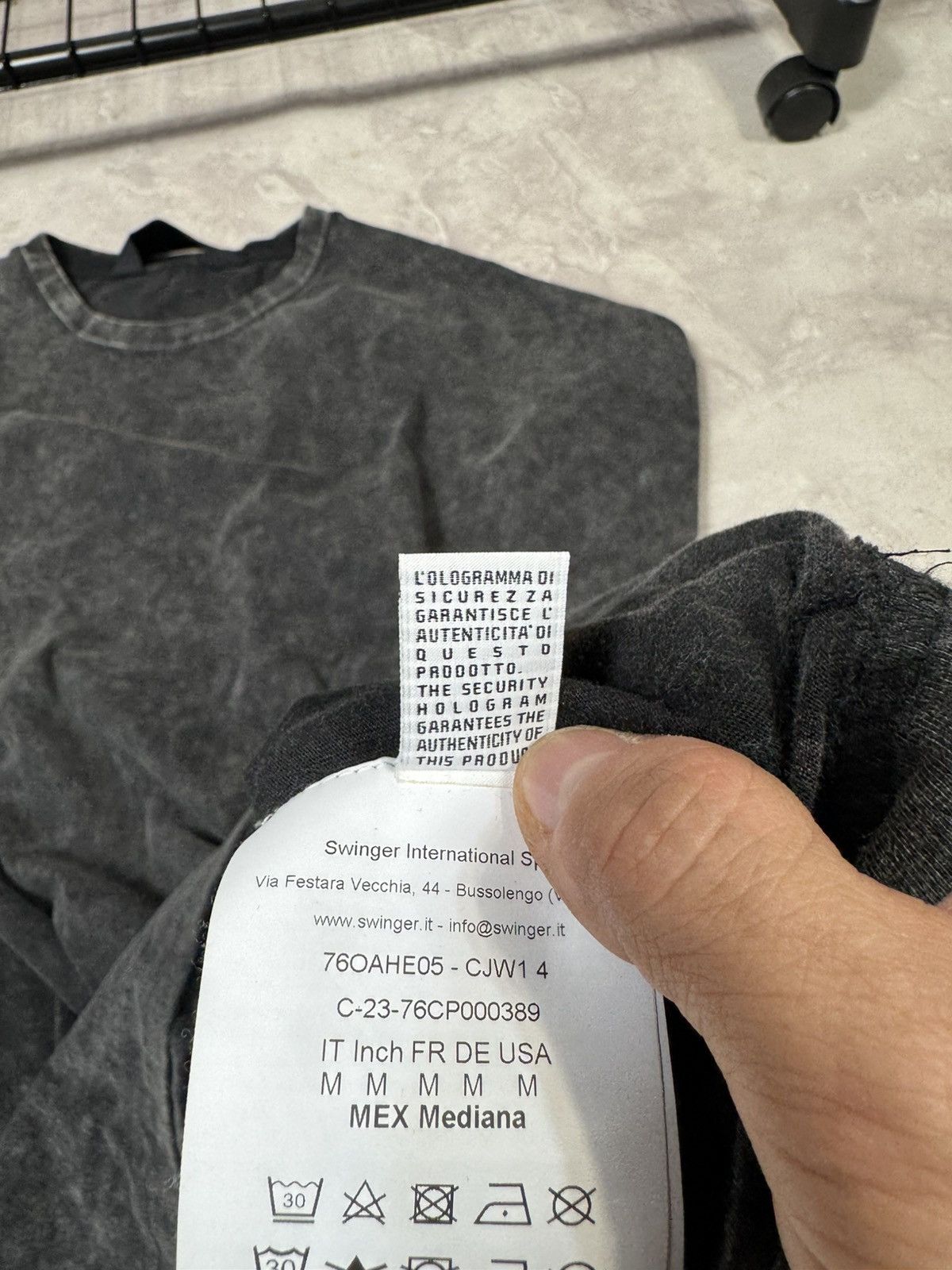Just Cavalli Just Cavalli Stone Washed Big Back Logo Oversize Y2k Shirt Size US M / EU 48-50 / 2 - 8 Thumbnail