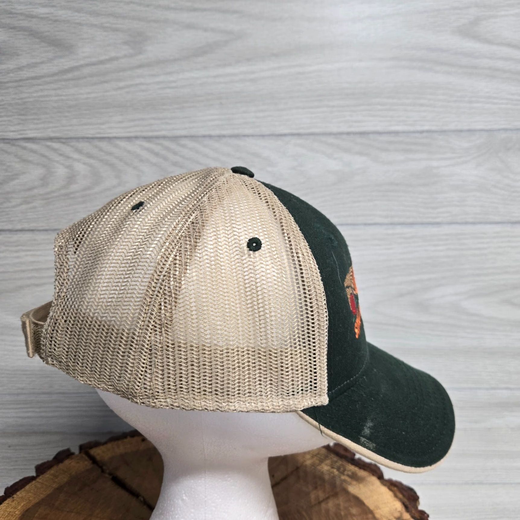 Vintage Sinkland Farms Hat Adjustable Baseball Cap VA Virginia Floyd Riner Size ONE SIZE - 2 Thumbnail