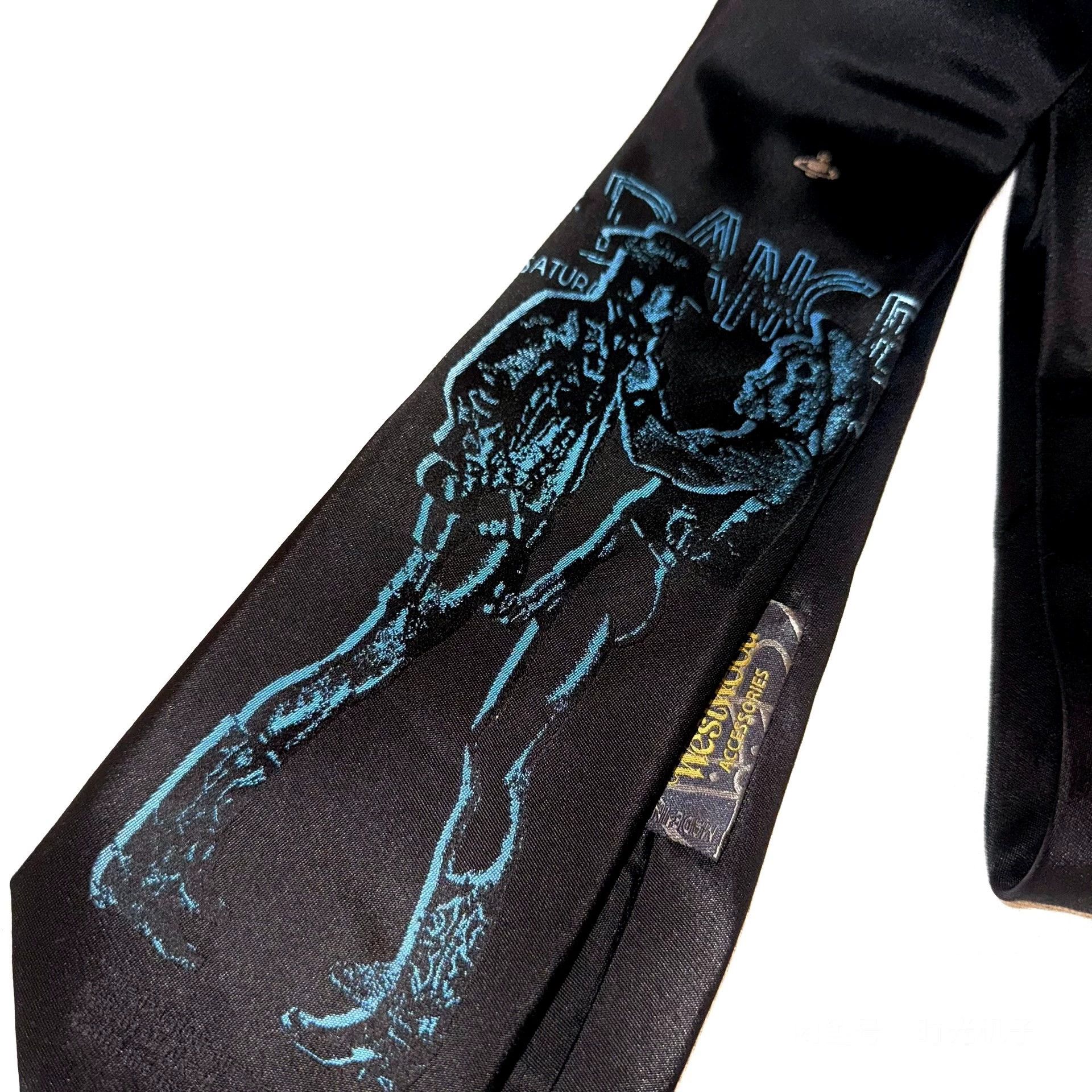 Vivienne Westwood VW x Tom Two Cowboys Printed Tie (LTD, ARCH, NR) Size ONE SIZE - 6 Thumbnail