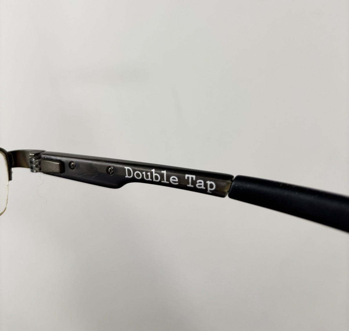 Oakley Oakley Eyeglasses Frames Glasses Black Half Rim Double Tap Size ONE SIZE - 6 Thumbnail