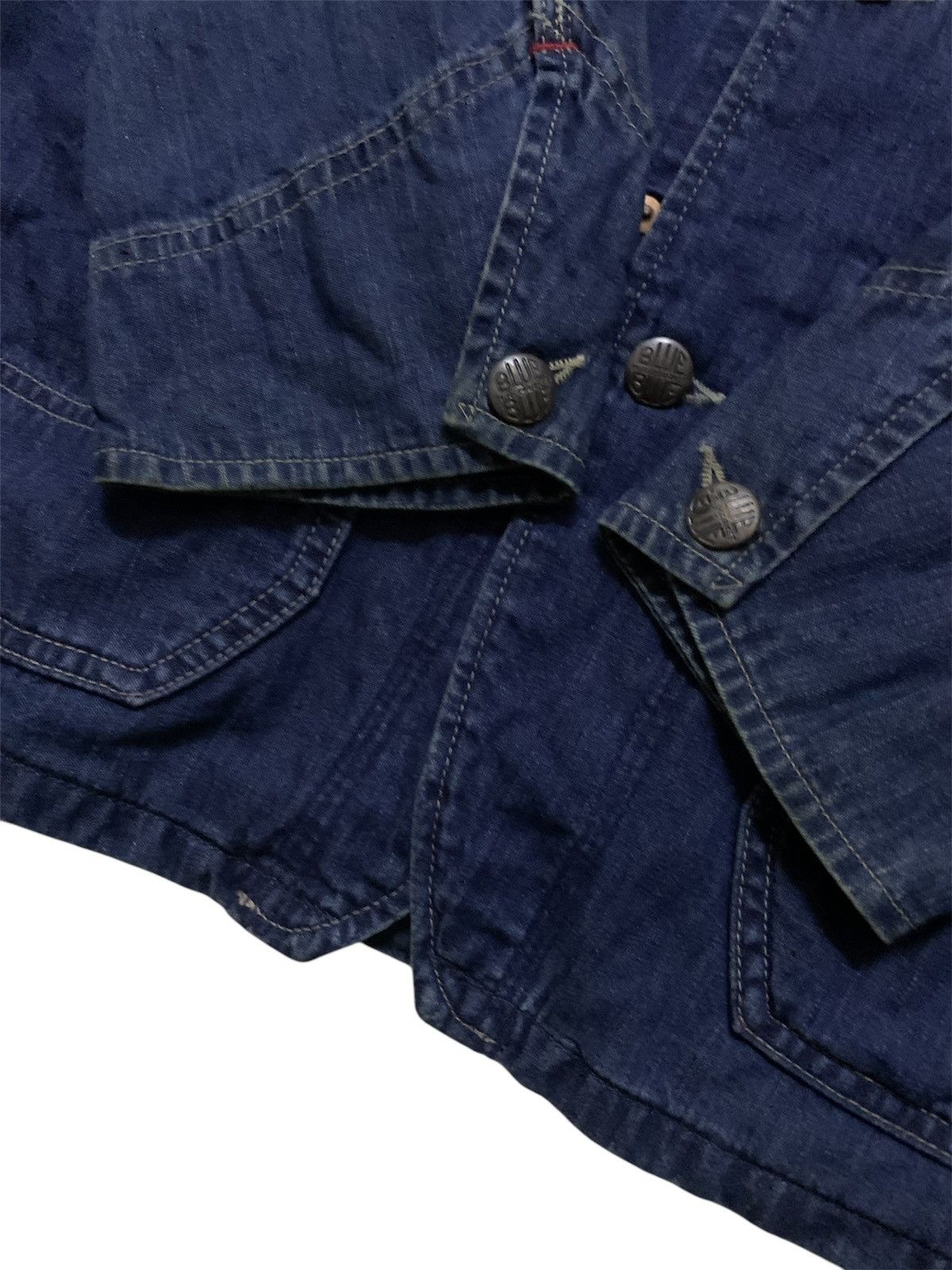 Blue Blue Japan 💥Blue Blue Japan Arigato Indigo Blue Chore Jacket Size US S / EU 44-46 / 1 - 4 Thumbnail