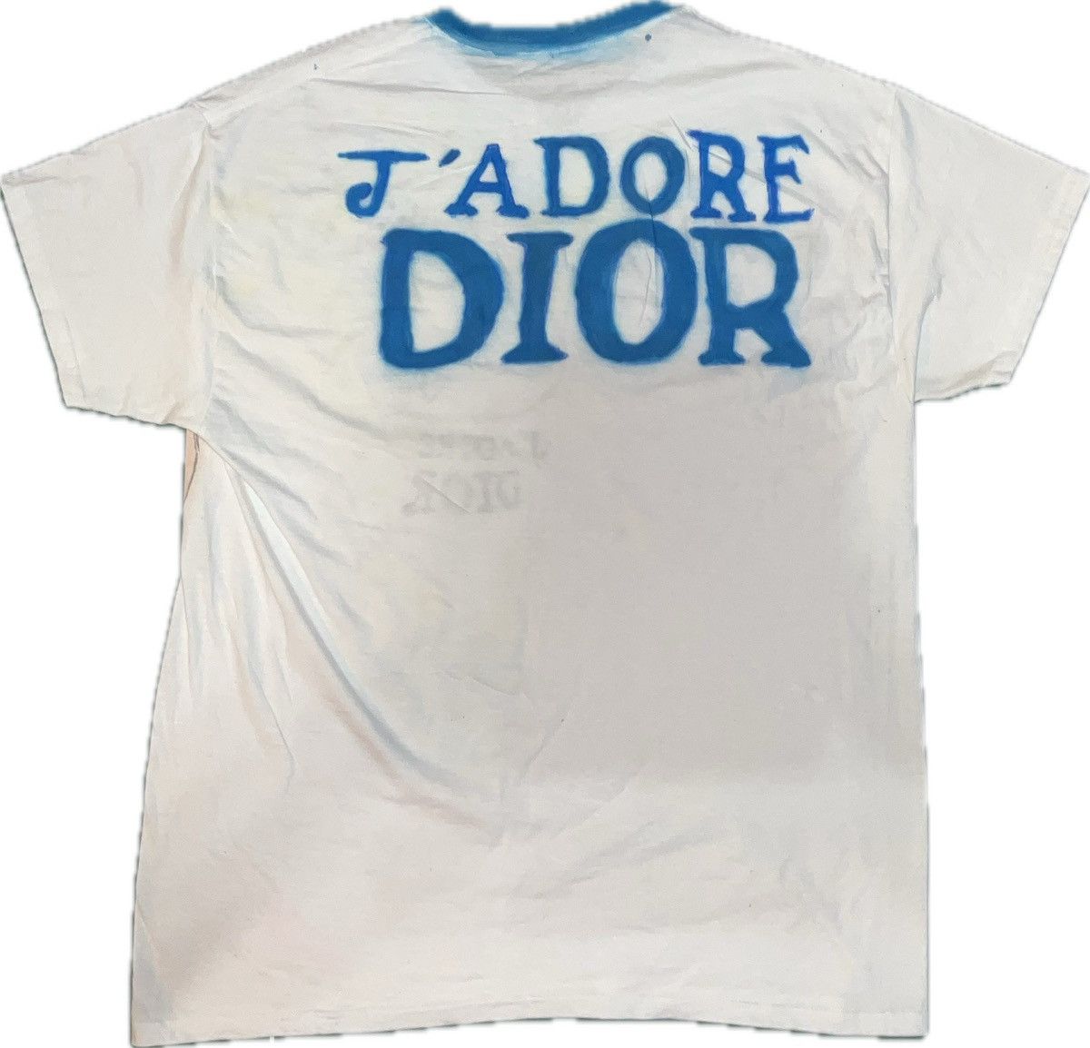 Fruit Of The Loom 2000s J’adore Cartoon Airbrush Shirt Size US XL / EU 56 / 4 - 2 Thumbnail