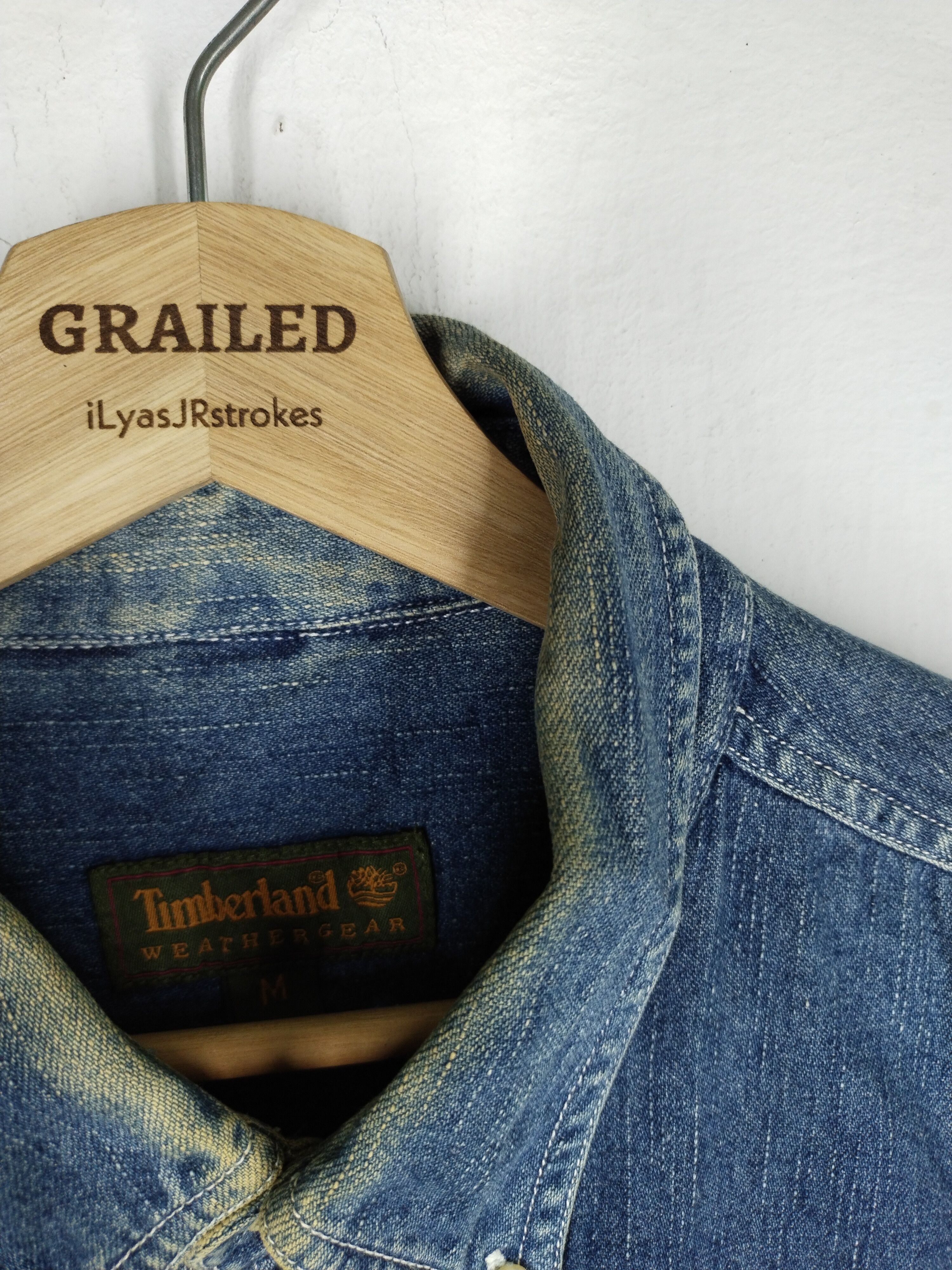 Timberland Timberland Denim Single Pocket Long Sleeve Size US M / EU 48-50 / 2 - 14 Thumbnail