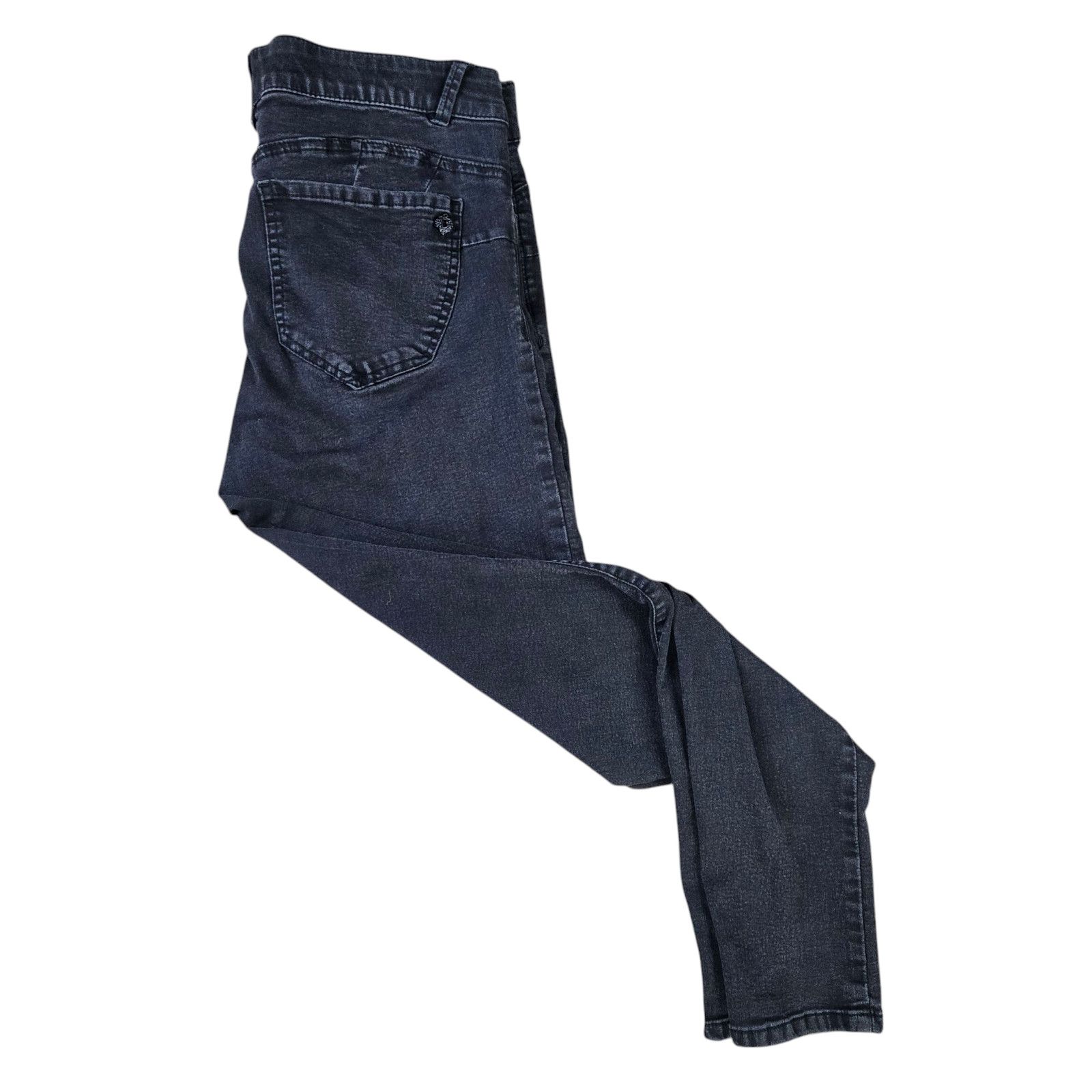 Other Democracy Black "Ab"Solution Skinny Jeans Size 12 Size 34" / US 12 / IT 48 - 9 Thumbnail