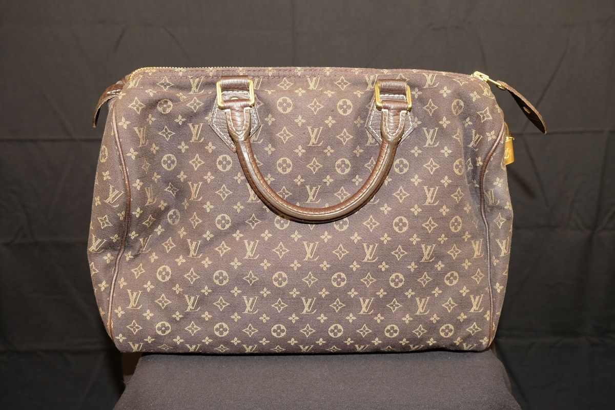 Louis Vuitton Louis Vuitton Monogram Minilin Speedy 30 Boston Bag Ebene Size ONE SIZE - 7 Thumbnail