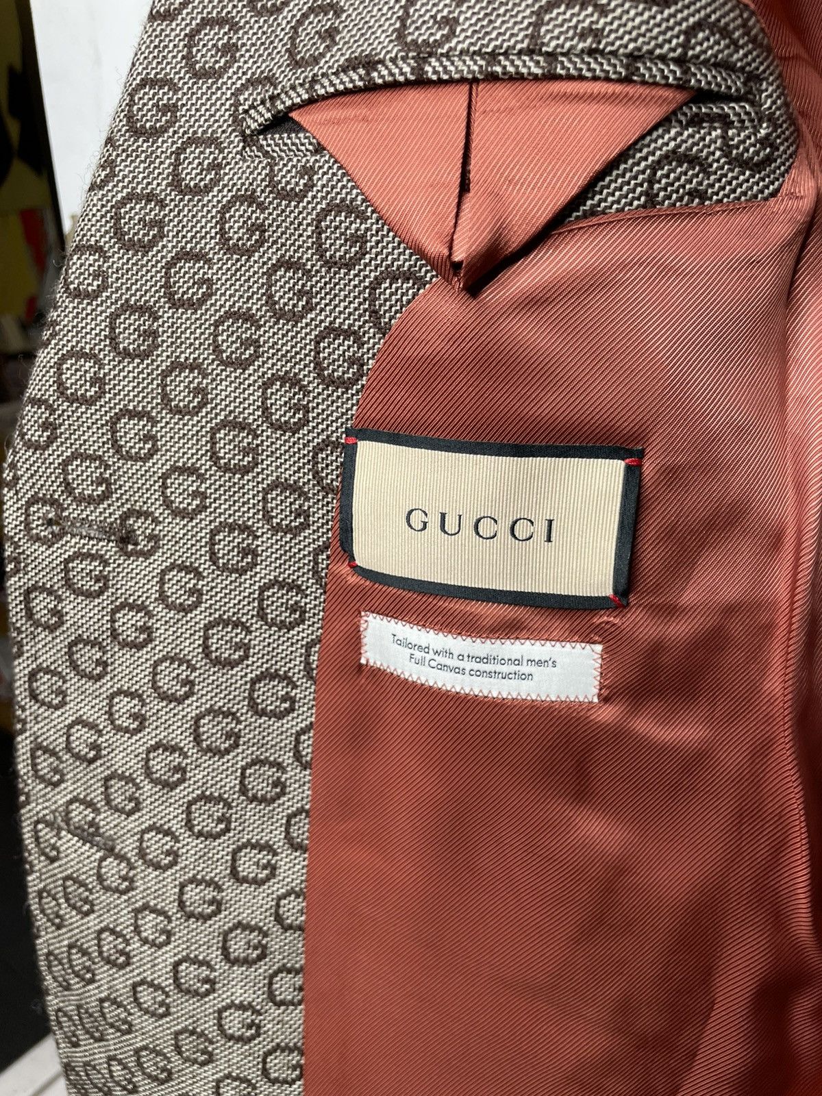 Gucci Gucci G-Logo Jacquard Single-Breasted Women’s Wool Jacket Size M / US 6-8 / IT 42-44 - 8 Thumbnail