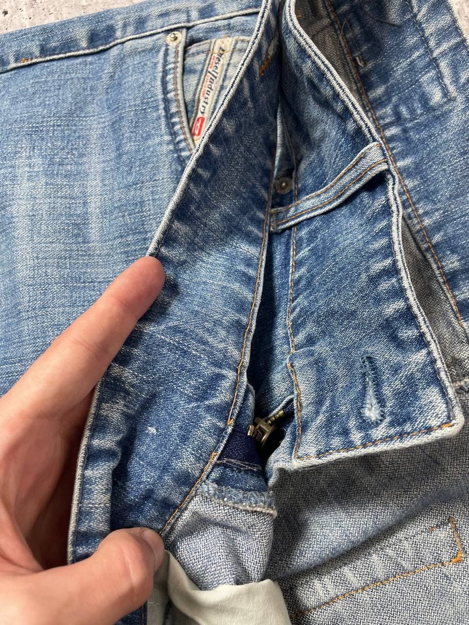 Diesel Vintage 00s Diesel Cheroe Bootcut Flared Denim Jeans Y2K Size 33" - 5 Thumbnail