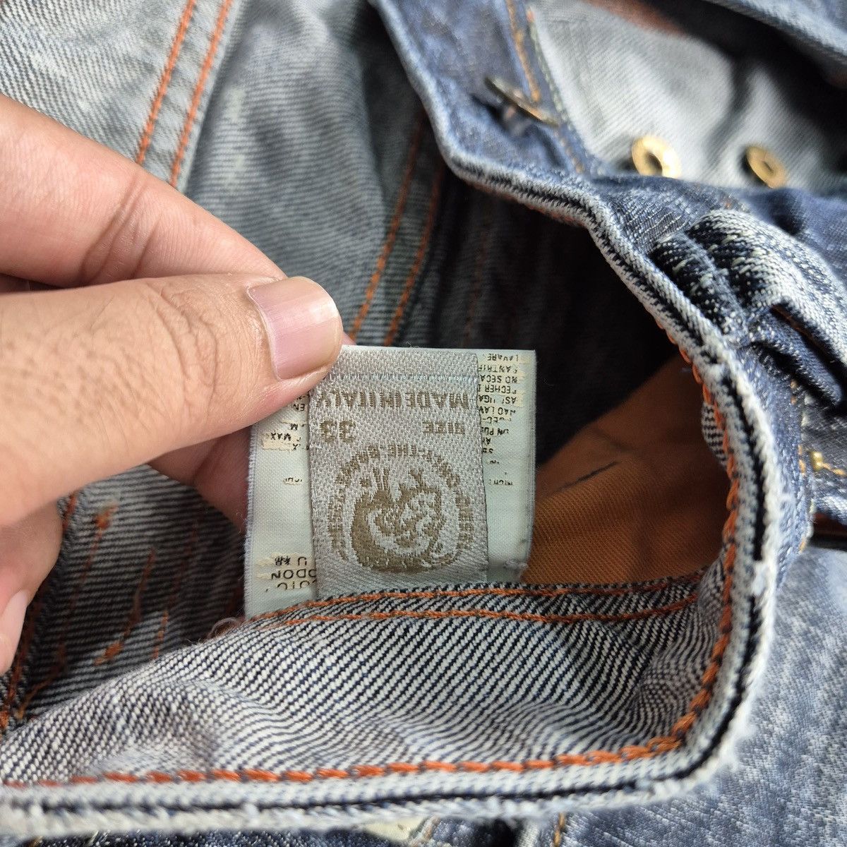 Diesel Vintage diesel denim pants Size US 33 - 8 Thumbnail