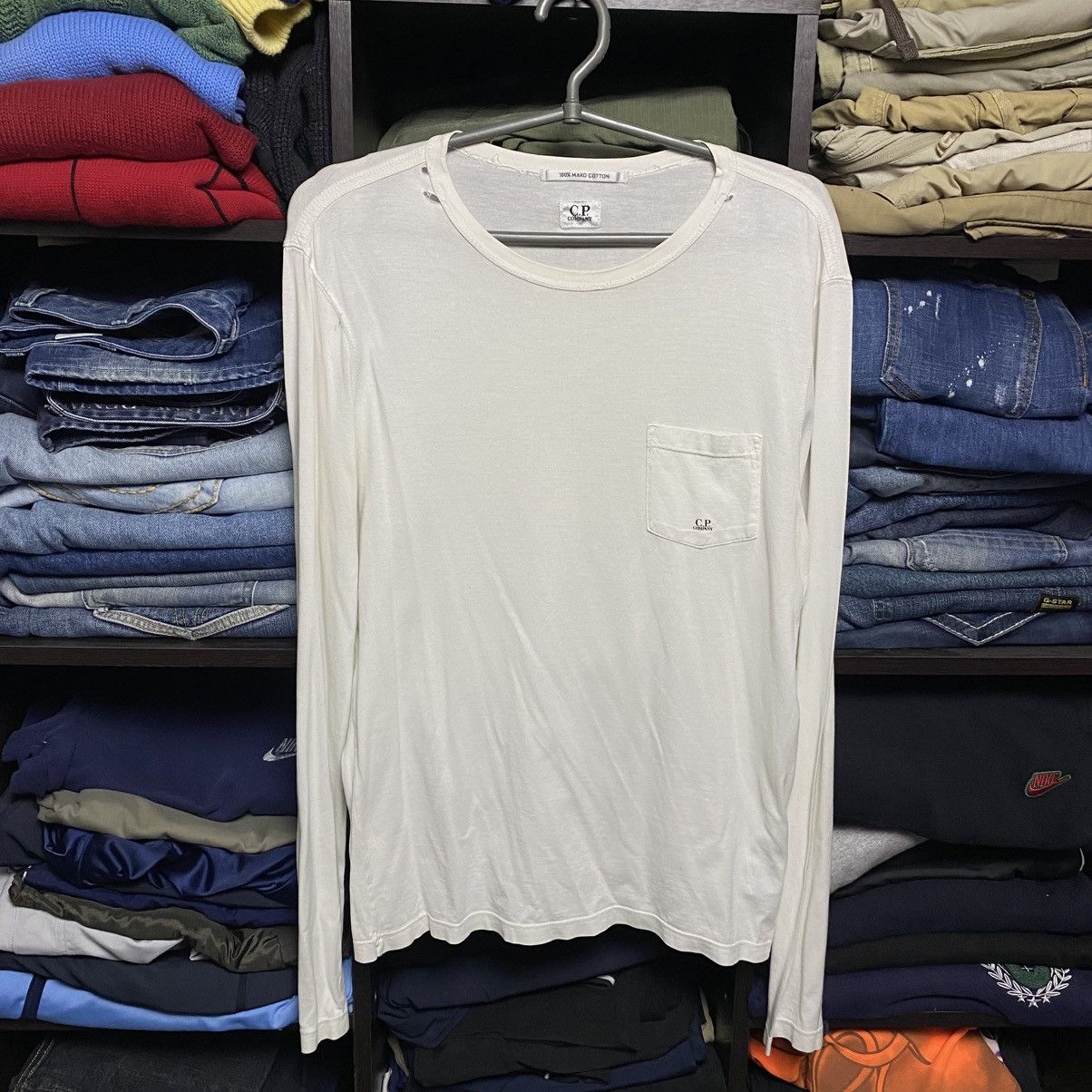 C.P. Company Vintage C.P. Company small logo y2k opium luxury longsleeve Size US S / EU 44-46 / 1 - 1 Thumbnail