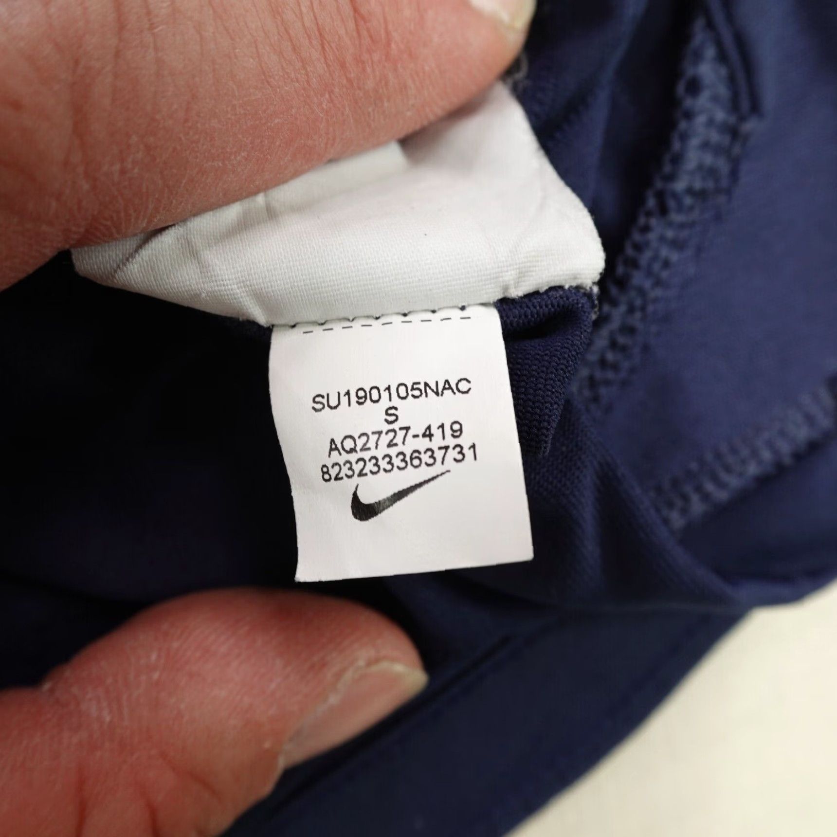Nike Nike Shirt Mens Small Blue Vaporknit II Soccer Jersey V Neck Athletic Running Size S / US 4 / IT 40 - 5 Thumbnail
