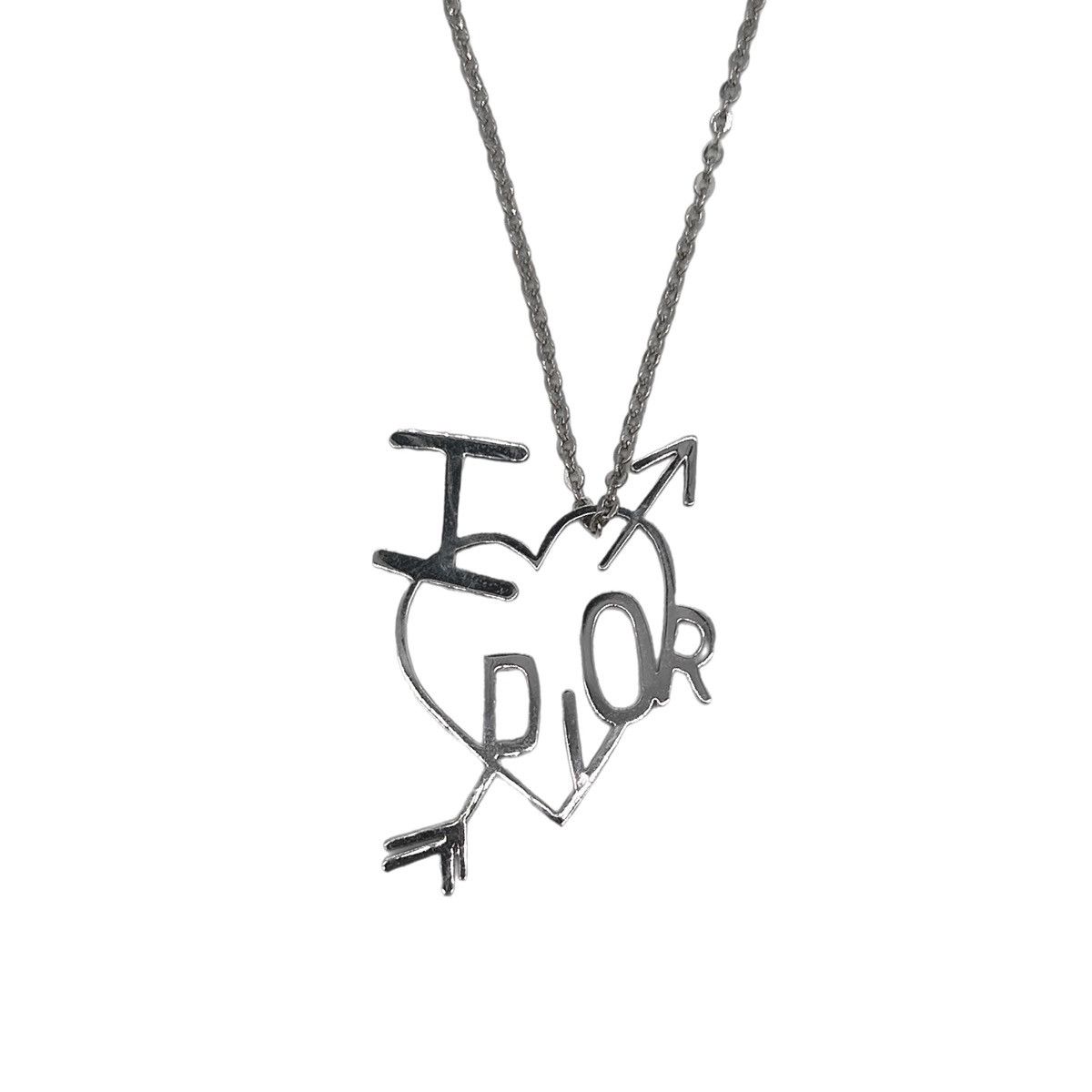 Dior Vintage Silver Christian Dior Necklace Size ONE SIZE - 3 Thumbnail