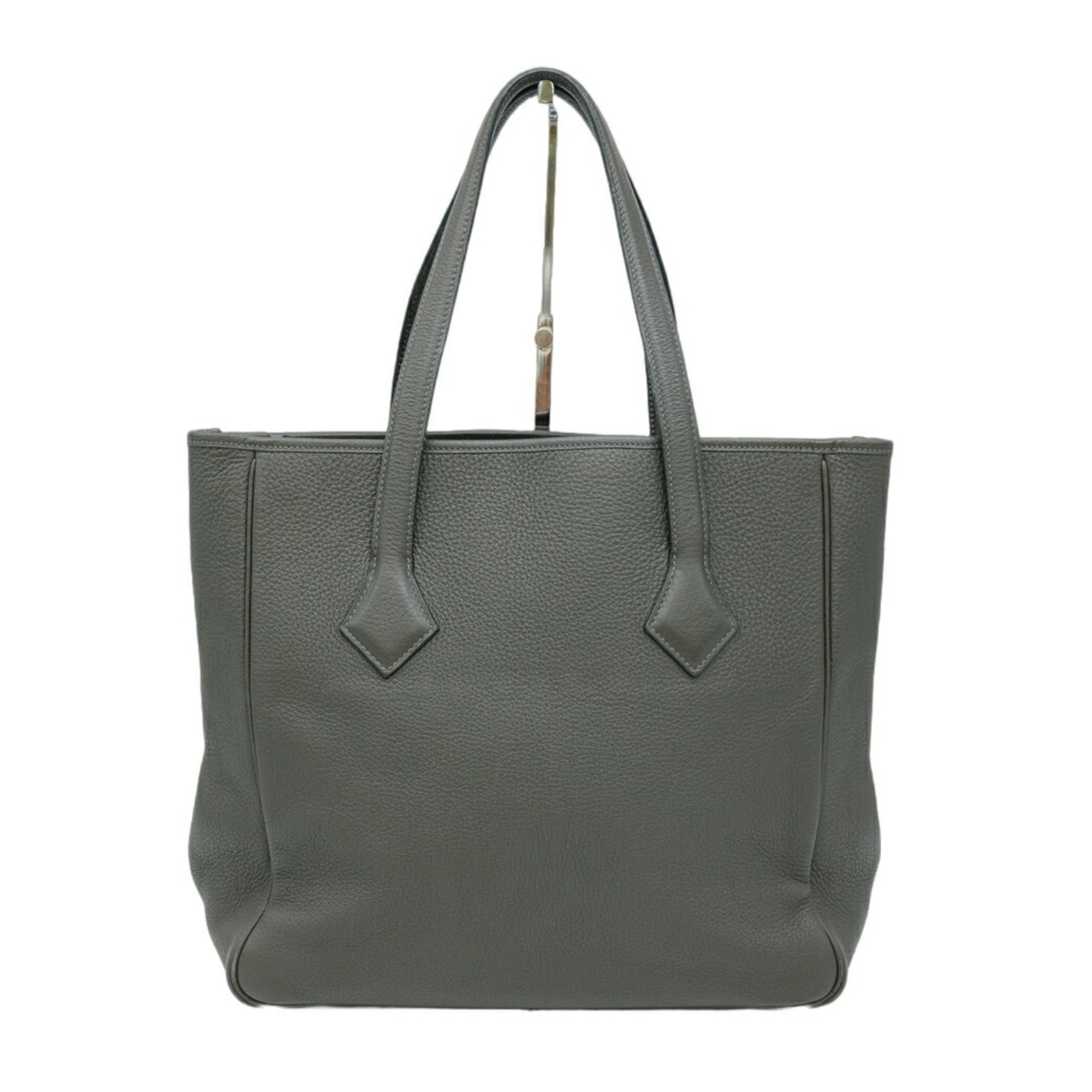 image of Hermes Victoria Tote in Grey, Women's