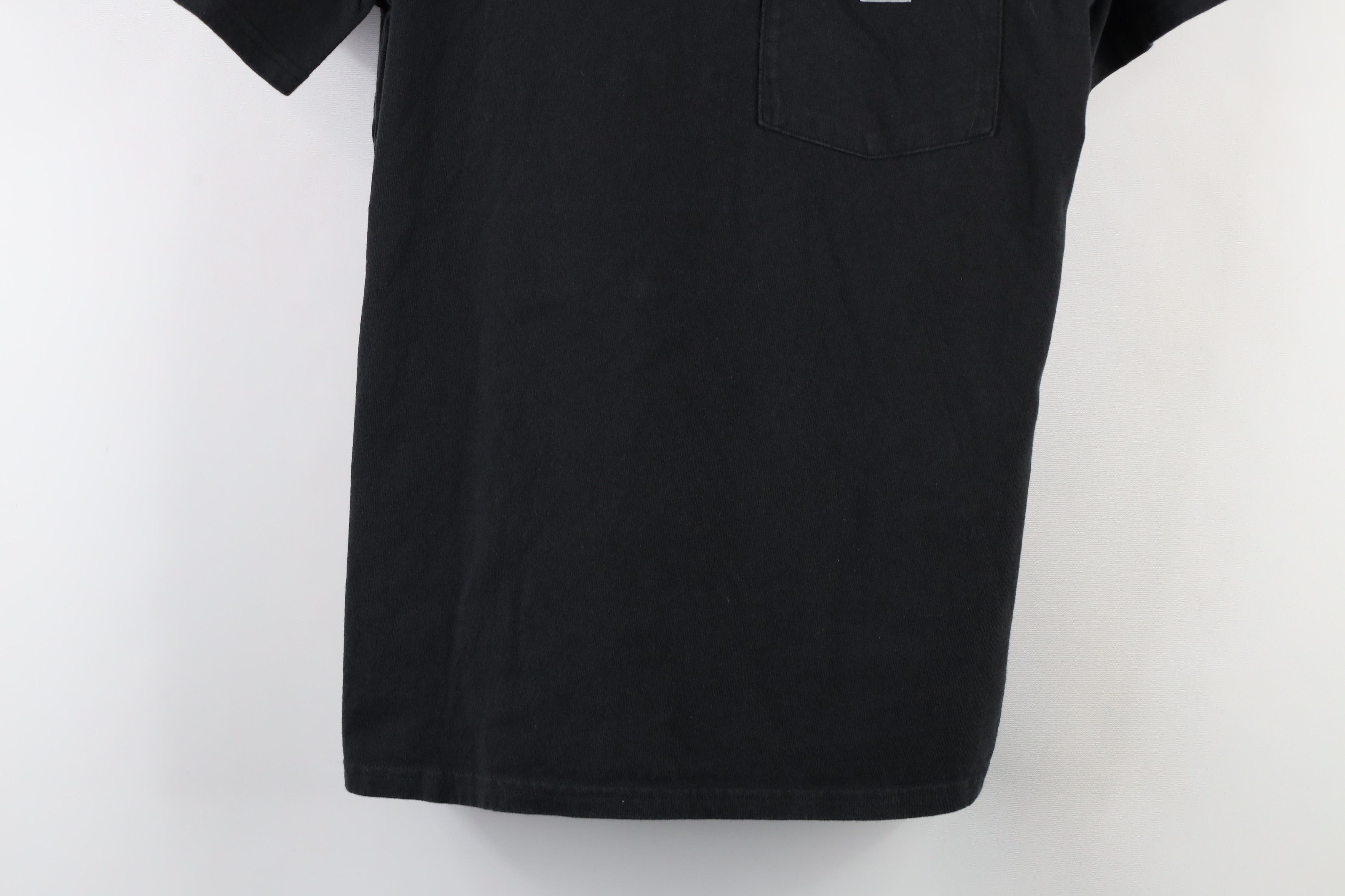 Carhartt × Vintage Vintage Carhartt Faded Spell Out Pocket T-Shirt Black Cotton Size M / US 6-8 / IT 42-44 - 3 Thumbnail