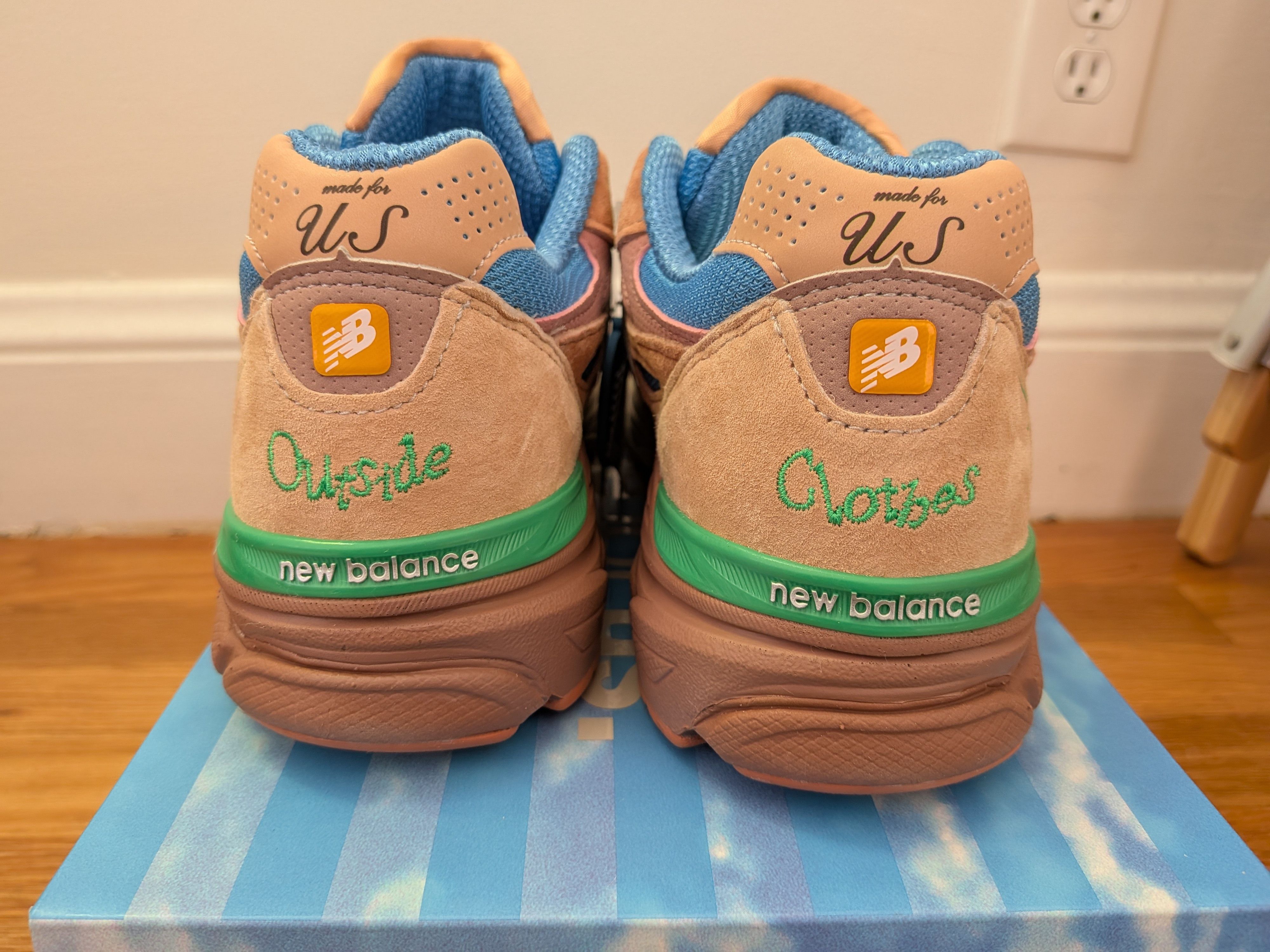 Joe Freshgoods × New Balance Joe Fresh Goods x New Balance 990v3 "Outside Clothes" Size US 8 / EU 41 - 3 Thumbnail