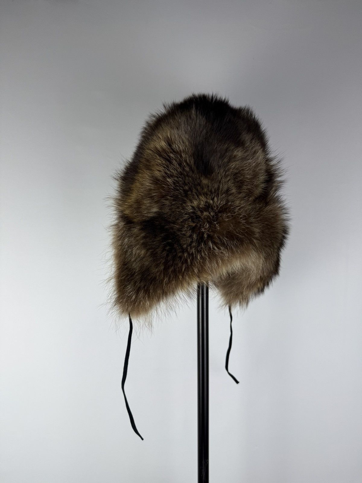 Hysteric Glamour × Japanese Brand × Vintage Vintage Real Fur Mohair Fuzzy Ushanka Y2K Opium Hype Rare OS Size ONE SIZE - 4 Thumbnail