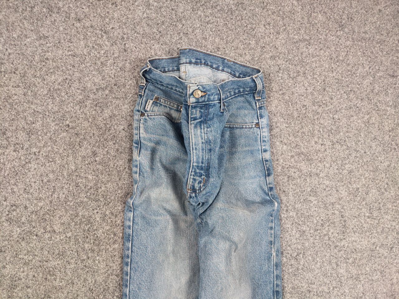 Carhartt Vintage 90's USA Carhartt Faded Blue Distressed Denim Jeans Size US 34 / EU 50 - 4 Thumbnail