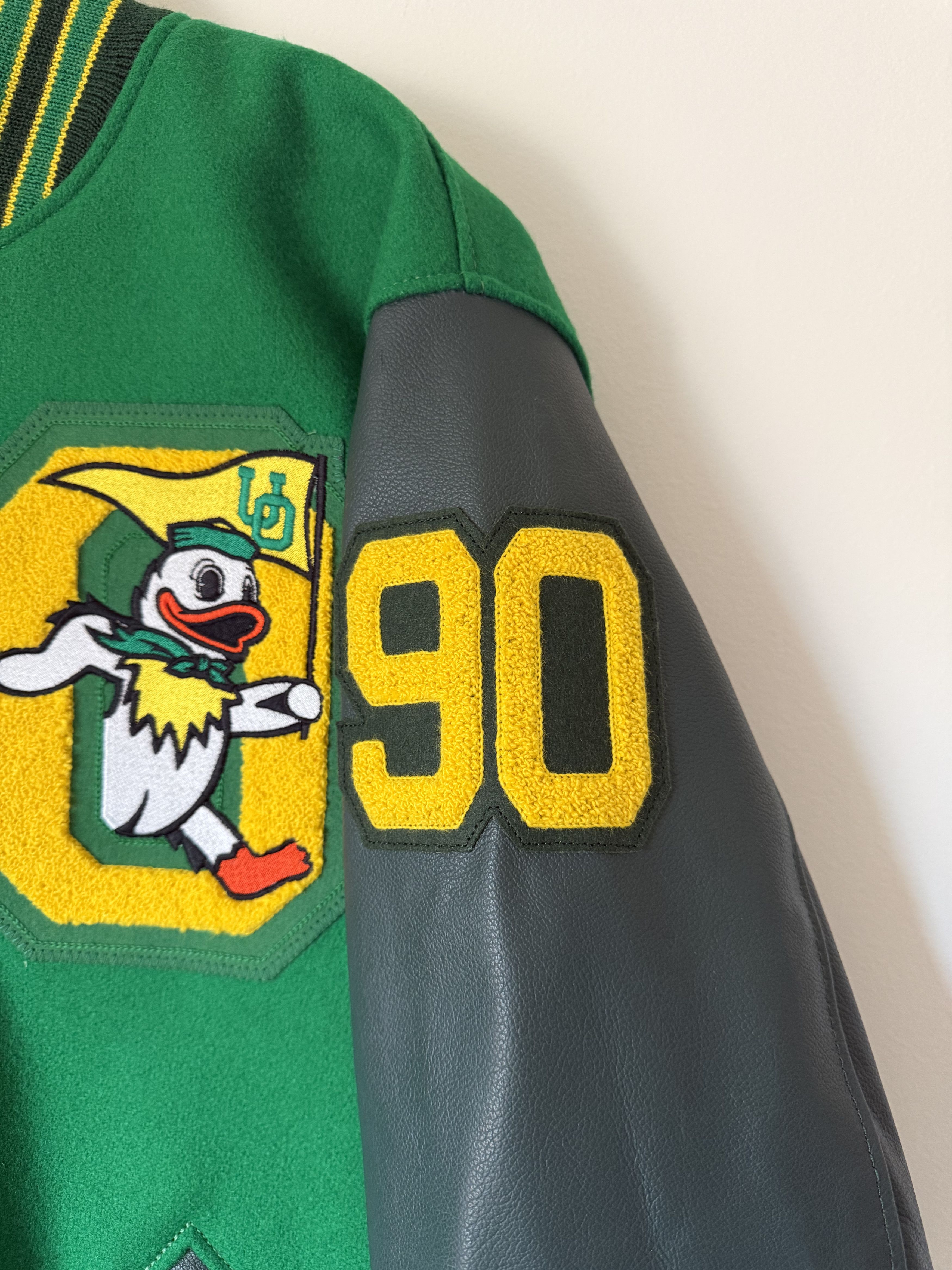 Nike Class Trip Grateful Dead Oregon Ducks Letterman Jacket