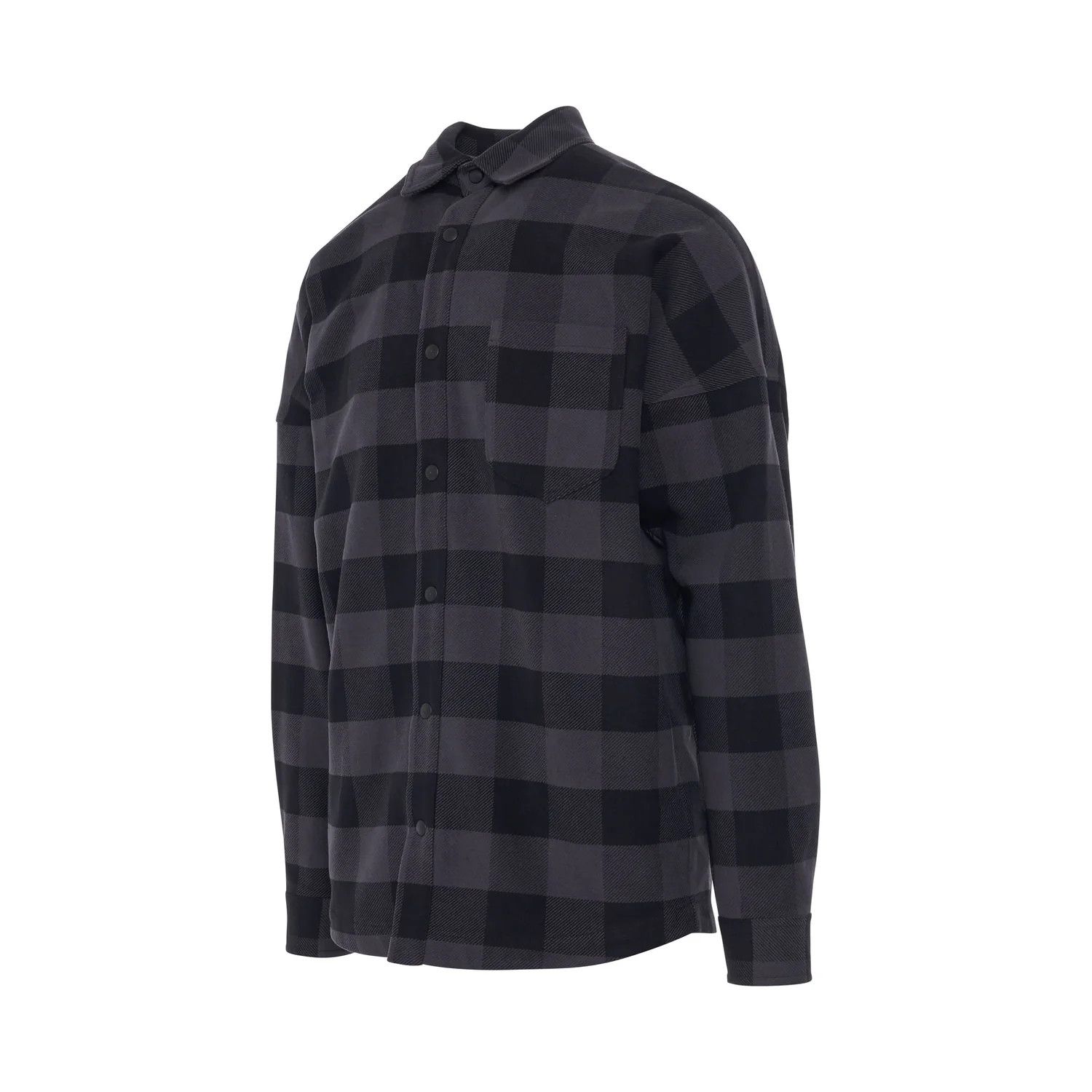 Palm Angels o1gr1nt0325 Classic Logo Over Shirt in Black White Size US S / EU 44-46 / 1 - 2 Thumbnail