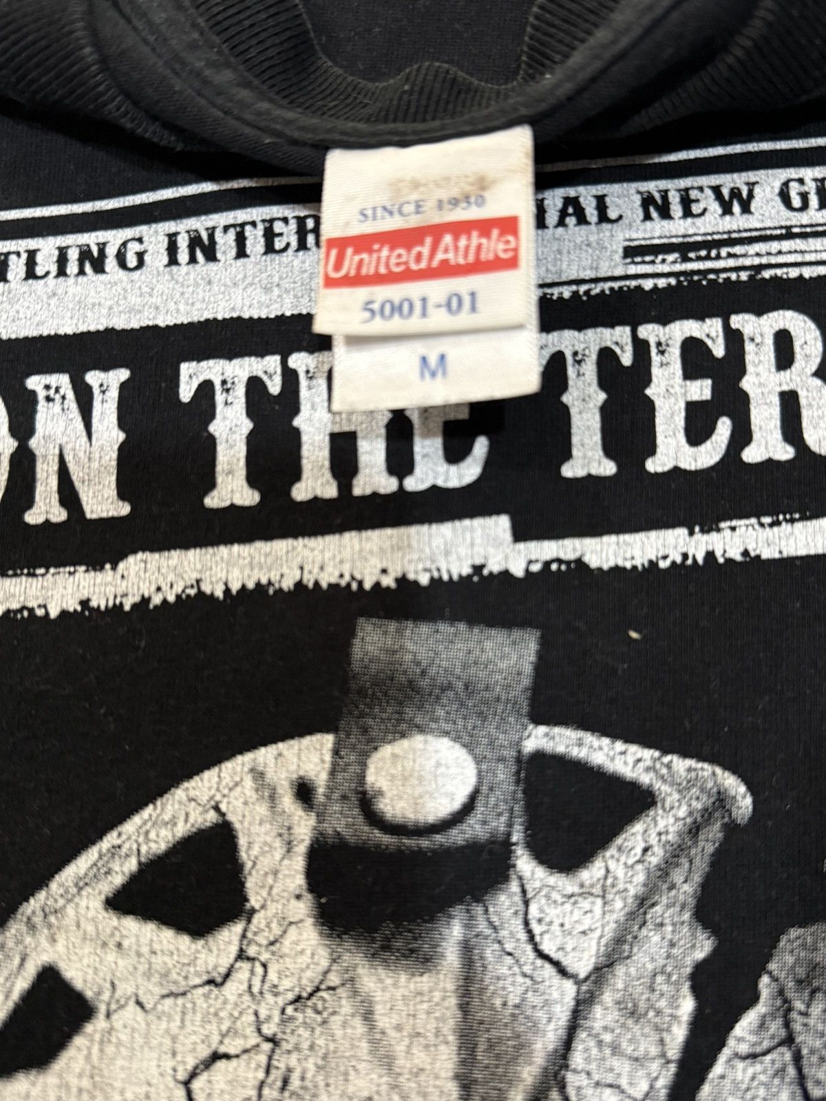 WWF Vintage Undertaker Deathmatch Jason The Terrible By Akoart T Size US M / EU 48-50 / 2 - 8 Thumbnail