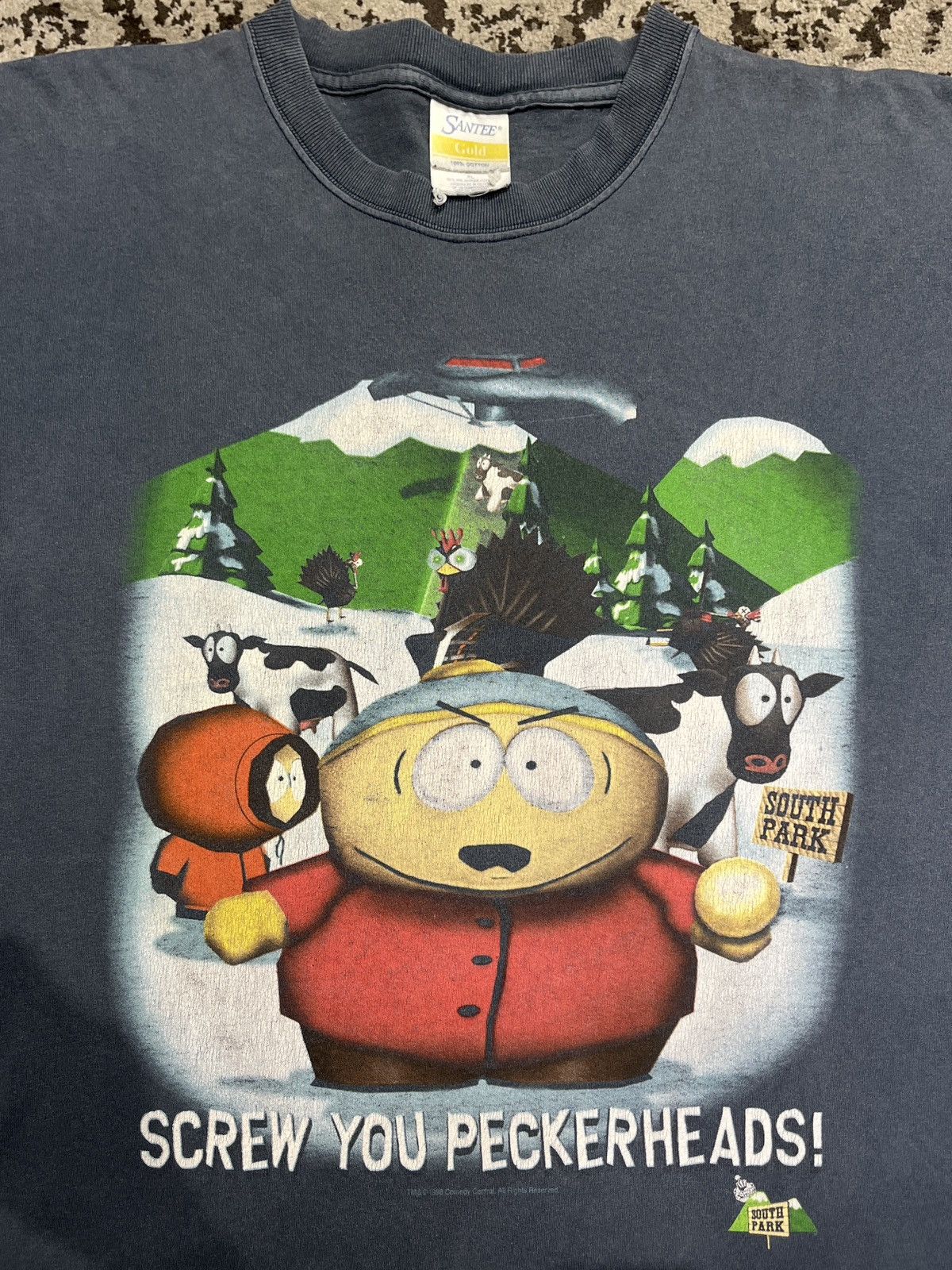 Vintage Vintage 1998 Southpark Cartoon Size US XL / EU 56 / 4 - 2 Thumbnail