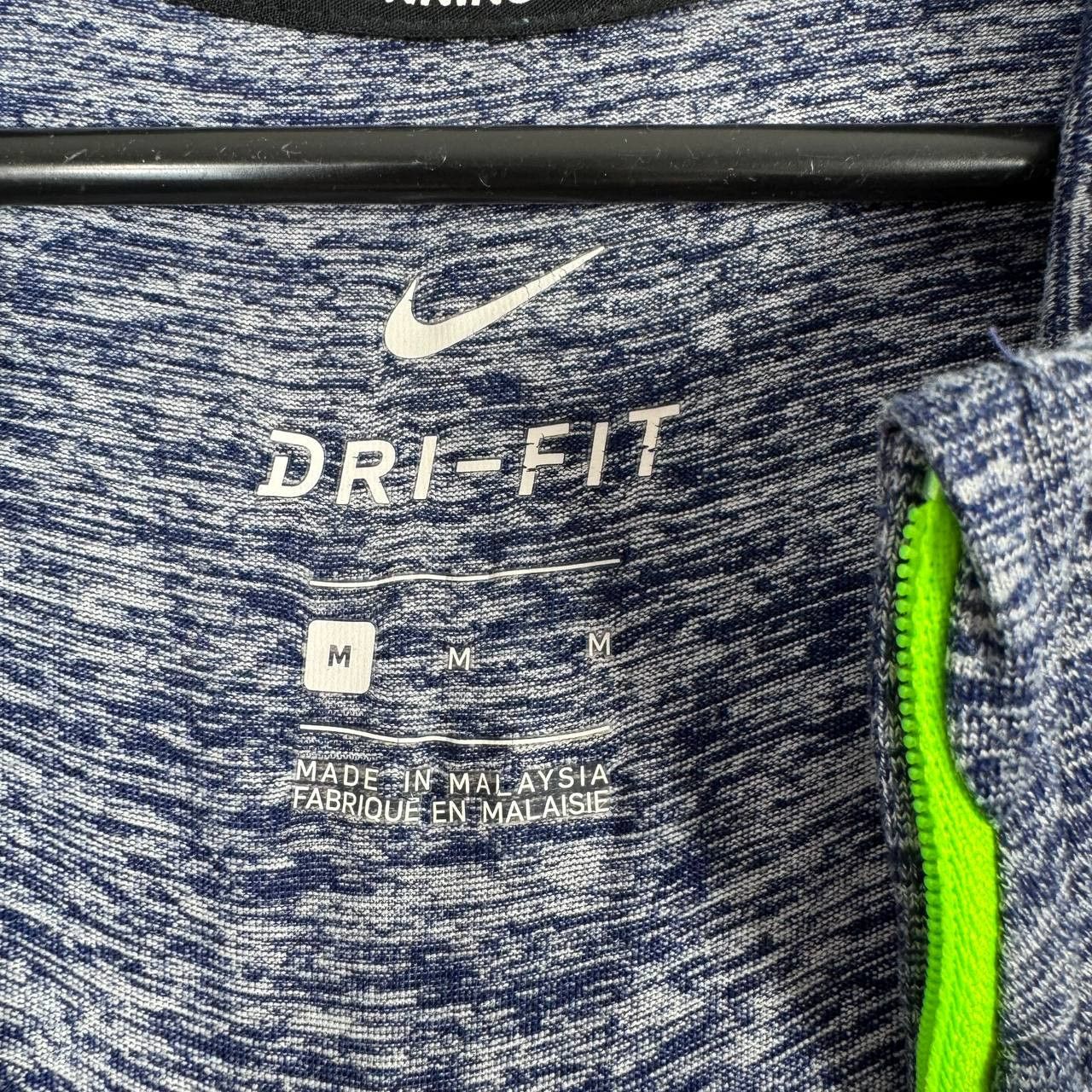 Nike Nike Dri Fit Running Pullover Blue Long Sleeve Size M Size US M / EU 48-50 / 2 - 4 Thumbnail