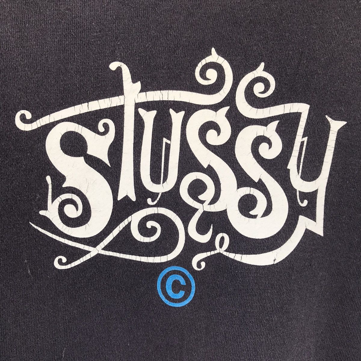 Stussy × Vintage Vintage STUSSY big logo sweatshirt Size US L / EU 52-54 / 3 - 5 Thumbnail