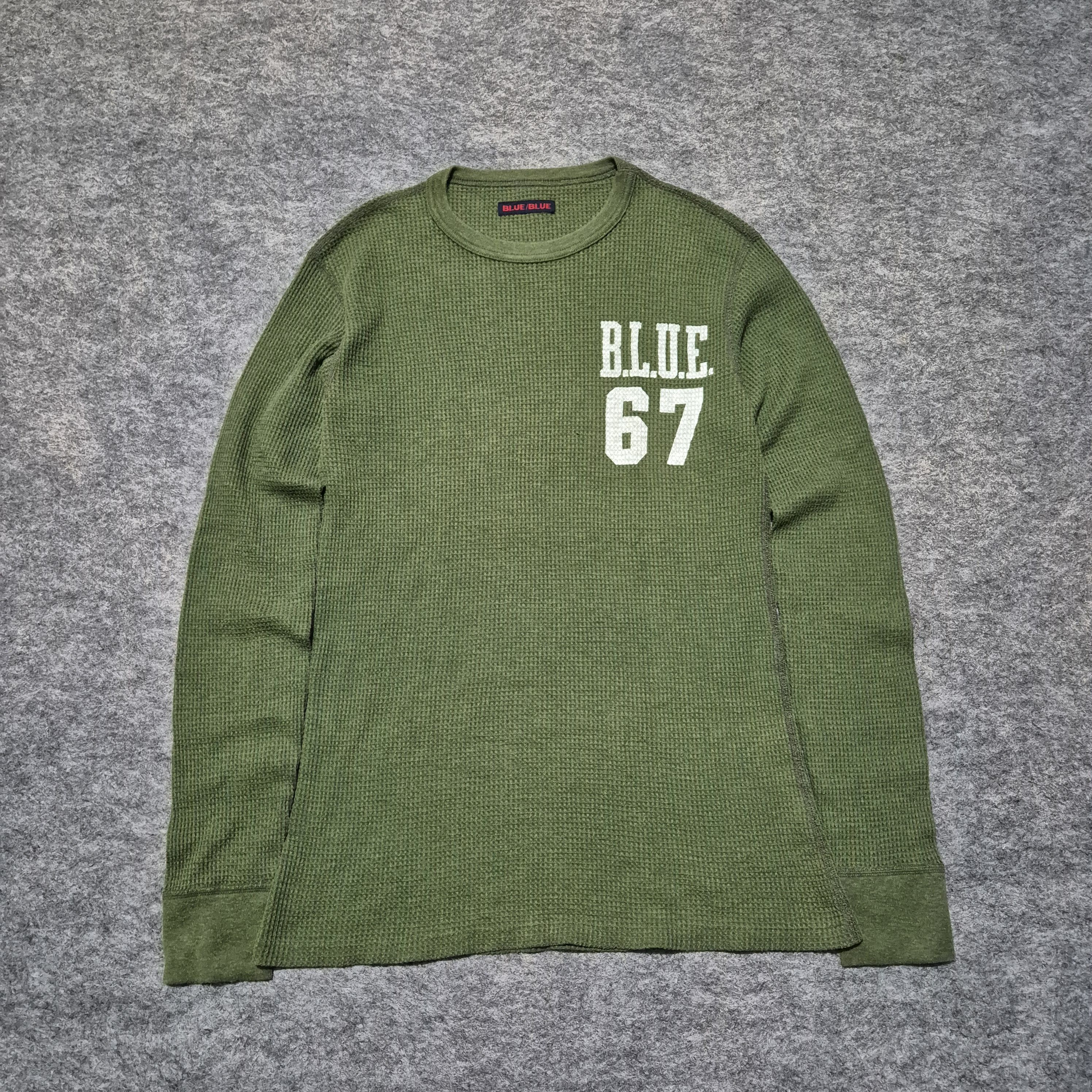 Blue Blue Japan Blue blue japan waffle longsleeve Size US S / EU 44-46 / 1 - 1 Thumbnail