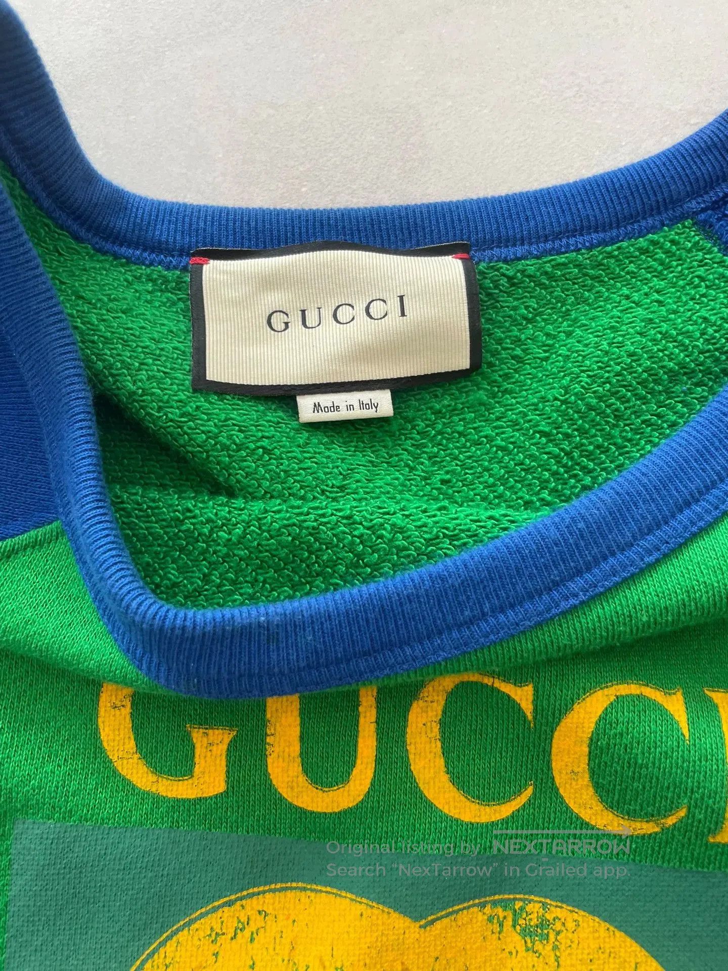 Other Gucci Green and Blue Knitted Sweatshirt. Size US M / EU 48-50 / 2 - 4 Thumbnail