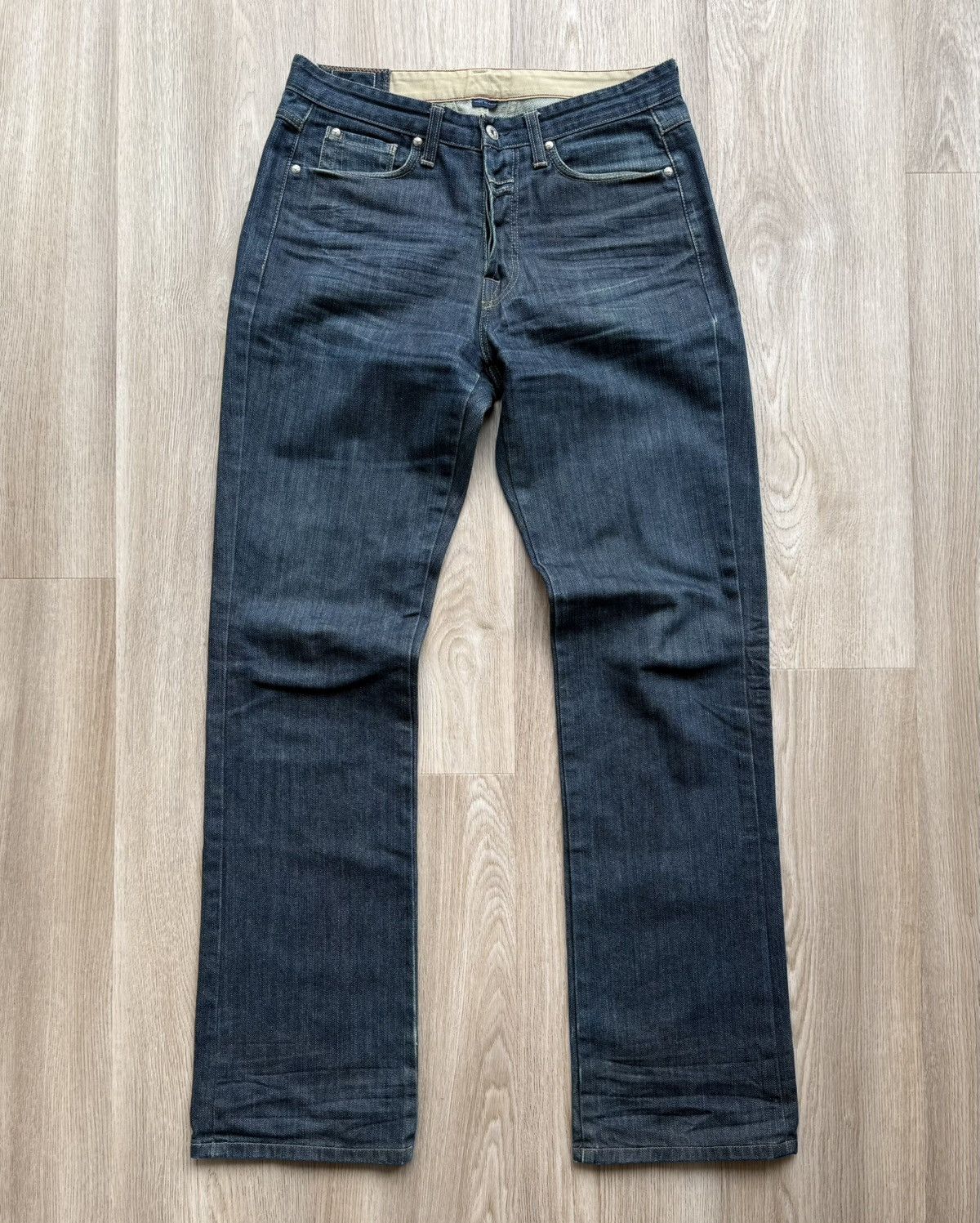 Marithe + Francois Girbaud Marithe Francois Girbaud Blue Jeans Avant Garde Pants Size US 31 - 1 Thumbnail