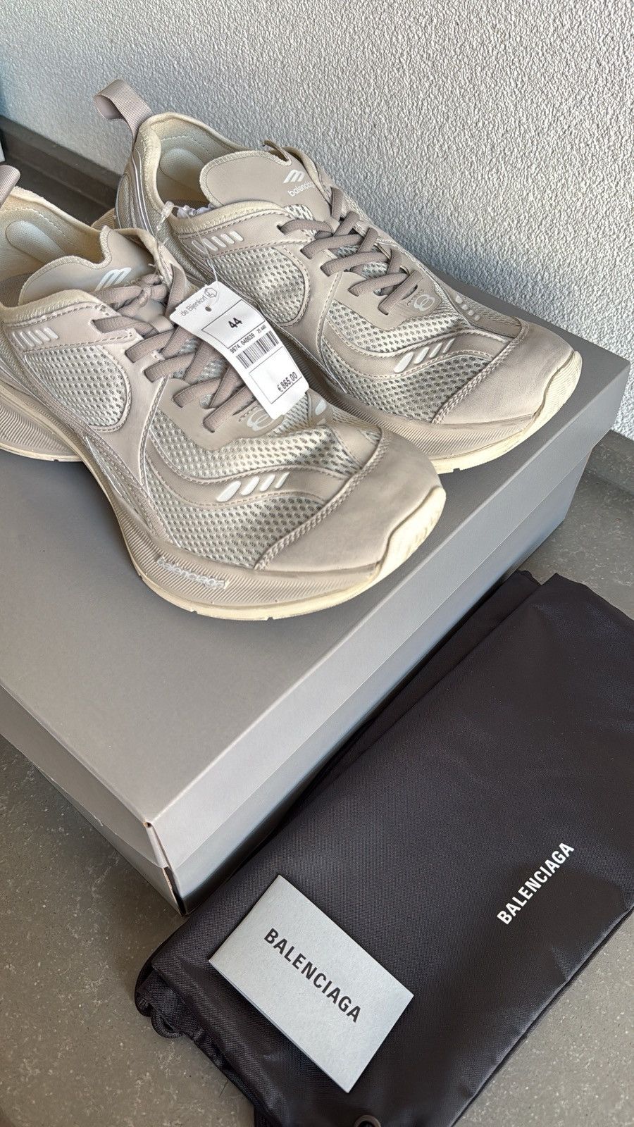 Balenciaga Balenciaga Circuit Beige Size US 11 / EU 44 - 10 Thumbnail