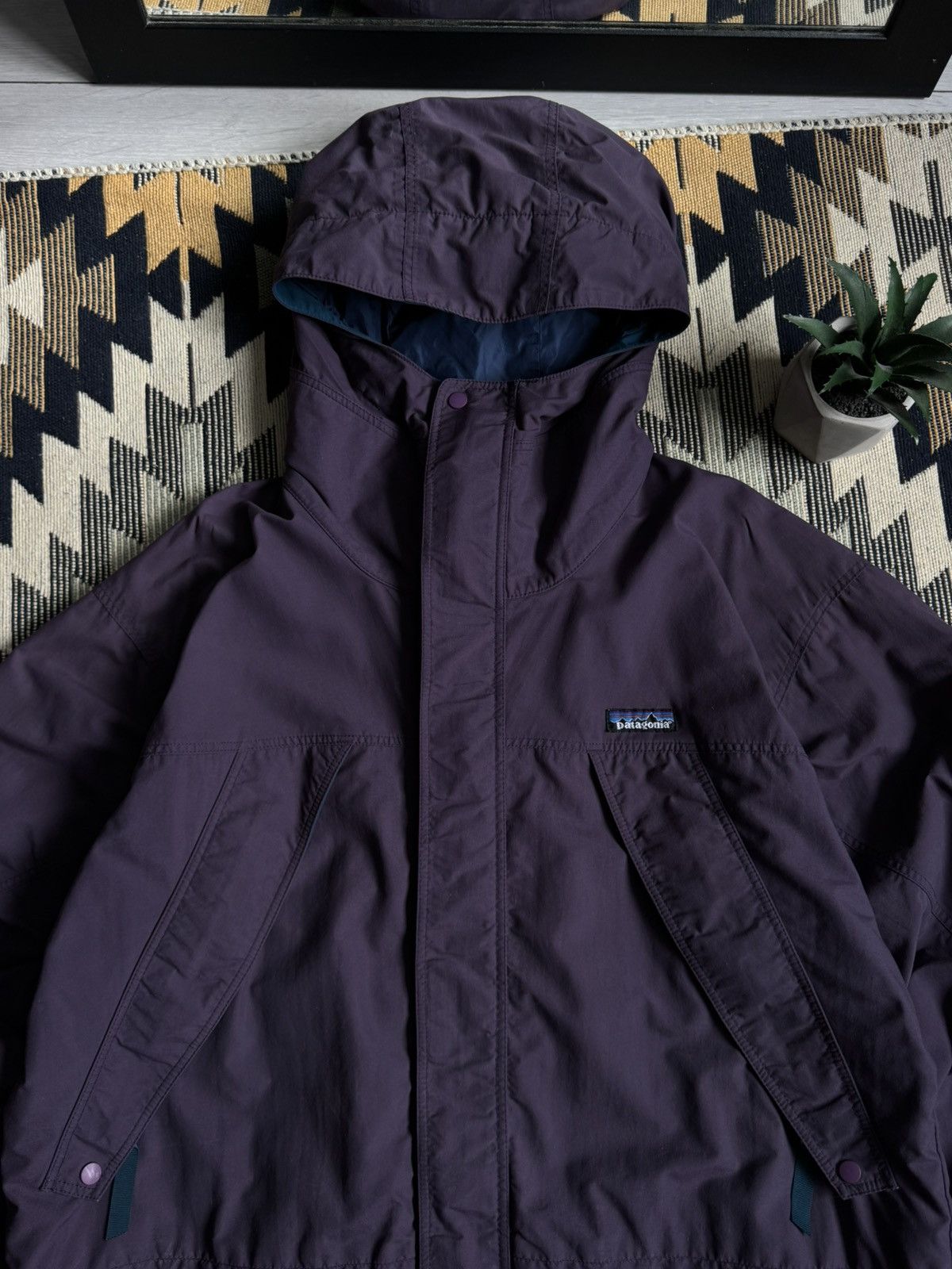 Patagonia Vintage Patagonia Windbreaker Parka Jacket Size US M / EU 48-50 / 2 - 5 Thumbnail