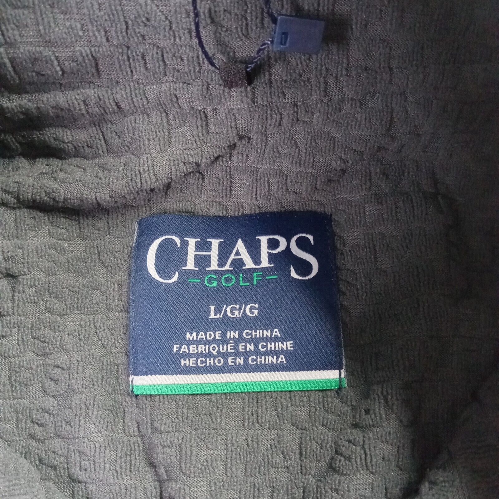 Chaps Chaps Golf Vest Black Sleeveless Full Zip Men's Size L Size US L / EU 52-54 / 3 - 5 Thumbnail