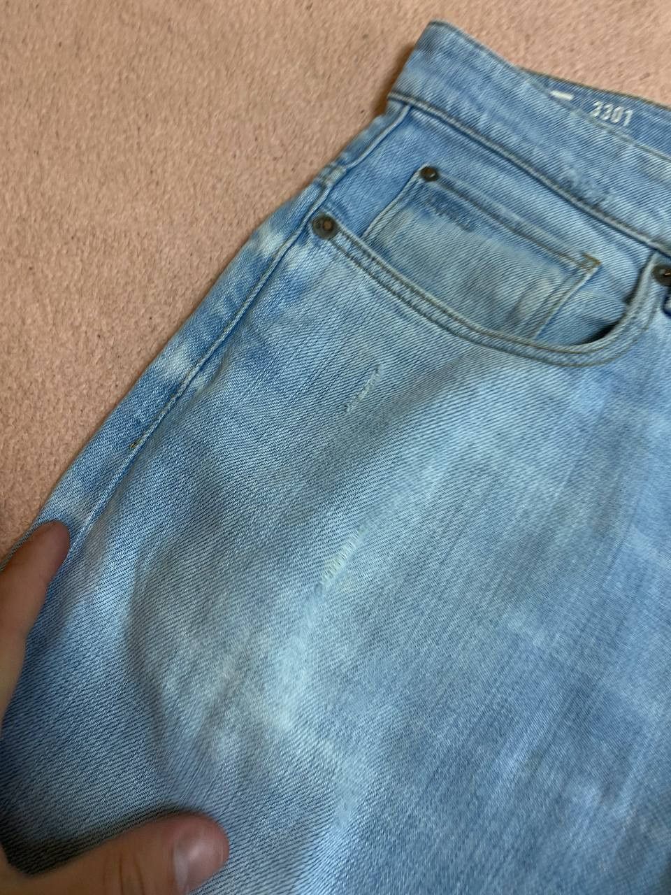 G-Star Vintage washed faded baggy y2k jeans pants Size US 33 - 7 Thumbnail