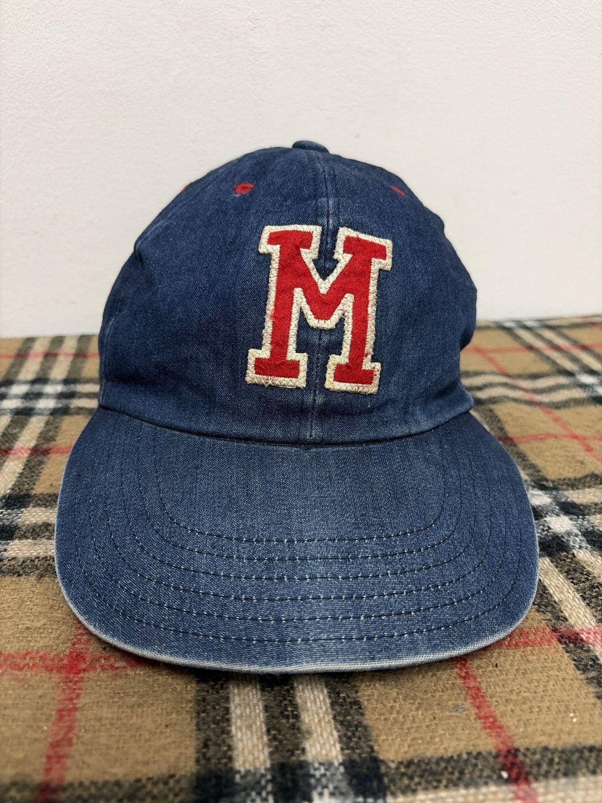 Japanese Brand × Vuja De Vuja De PL DENIM CAP (STONE) | Grailed